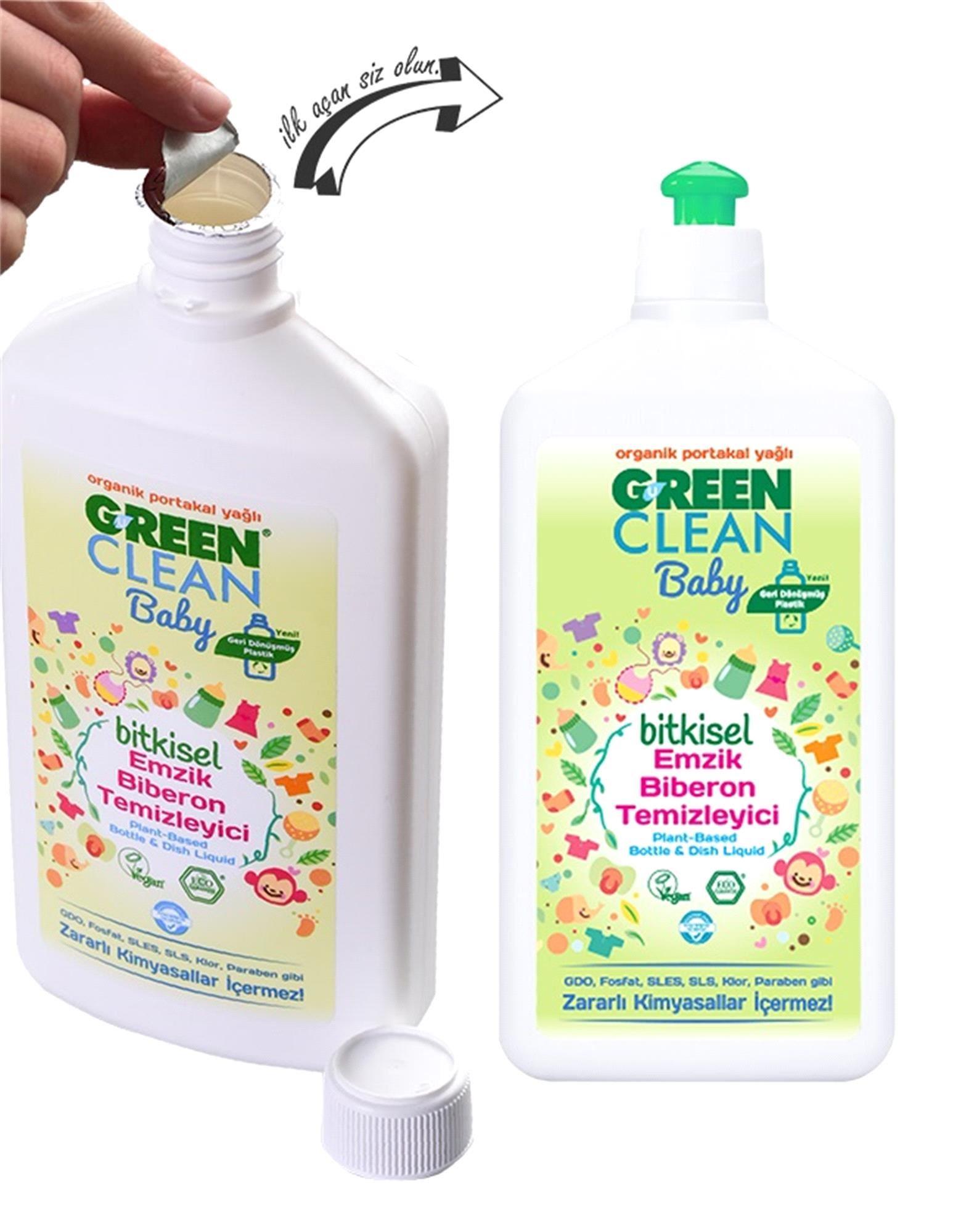 Green Clean Baby Biberon Emzik Temizleyici 500 Ml