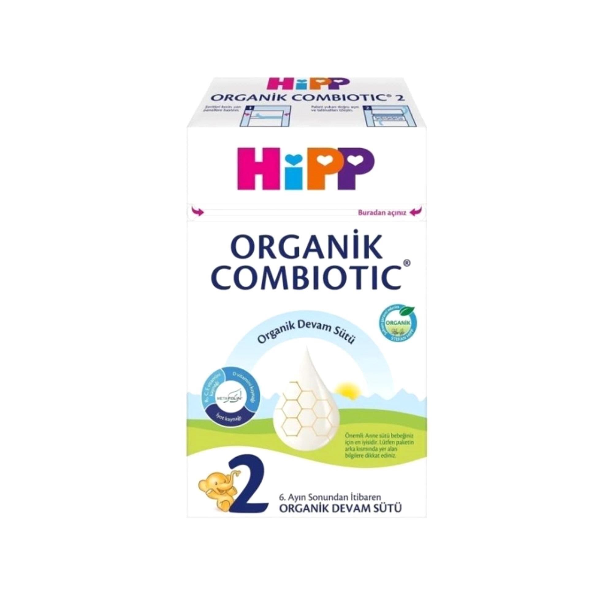Hipp 2 Combiotic Organik Devam Sütü 600 Gr