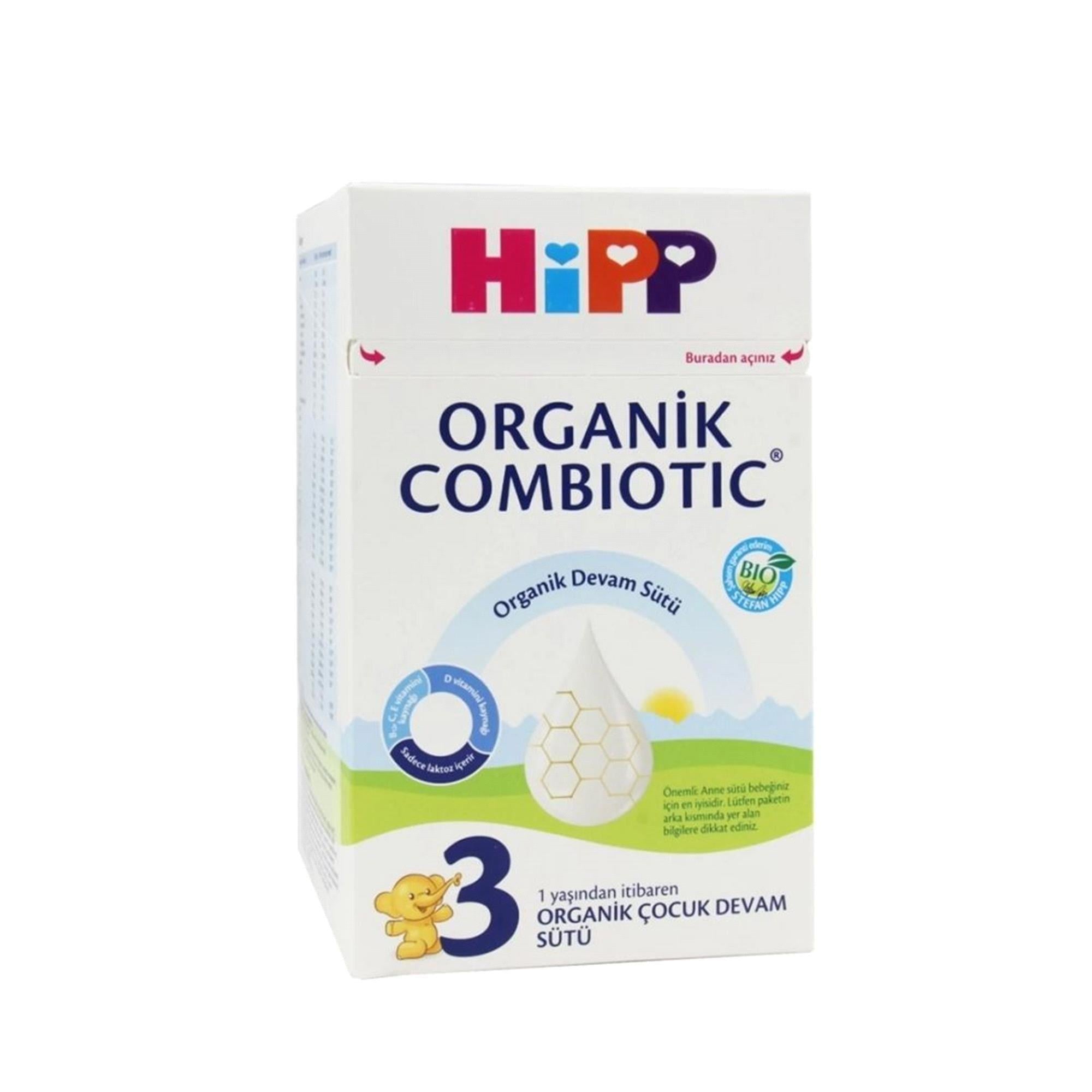 Hipp 3 Combiotic Organik Bebek Sütü 800 Gr