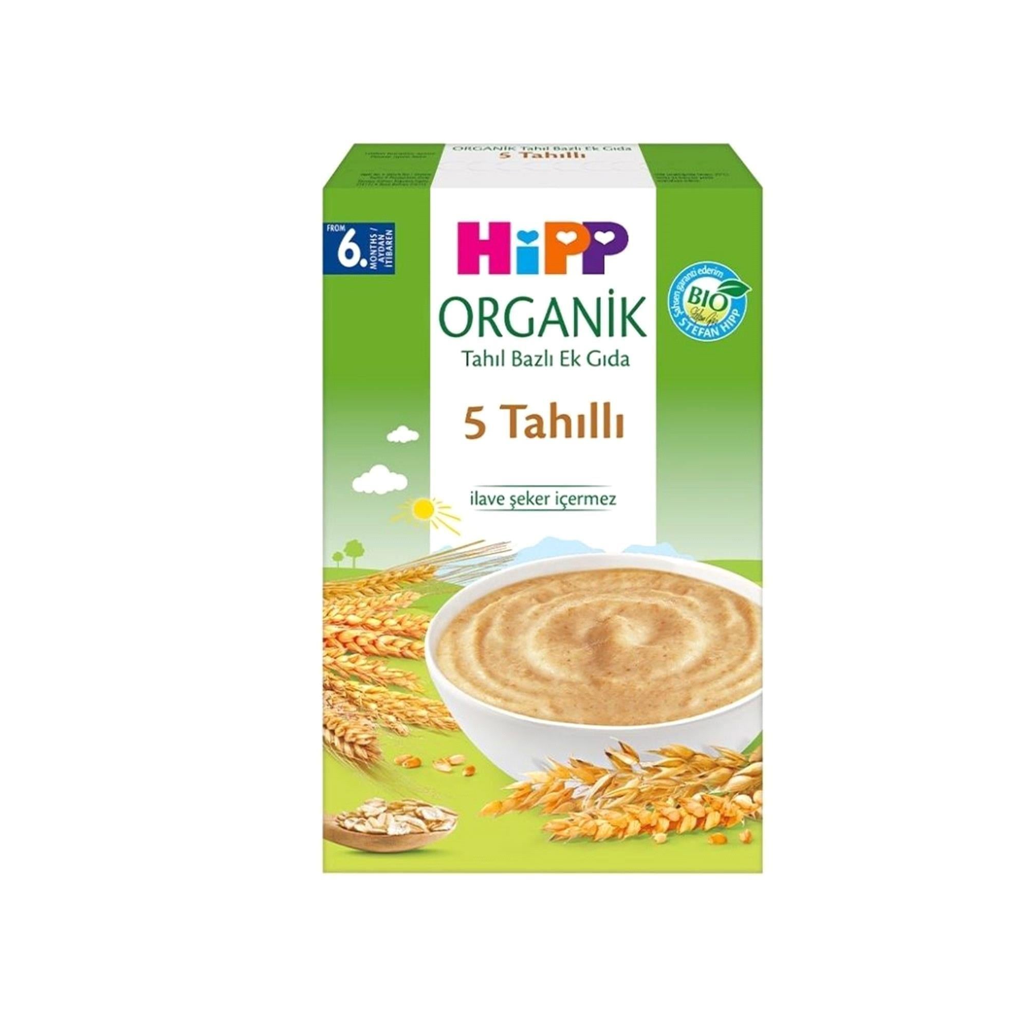 Hipp Organik 5 Tahıllı Ek Gıda 200 Gr 2890