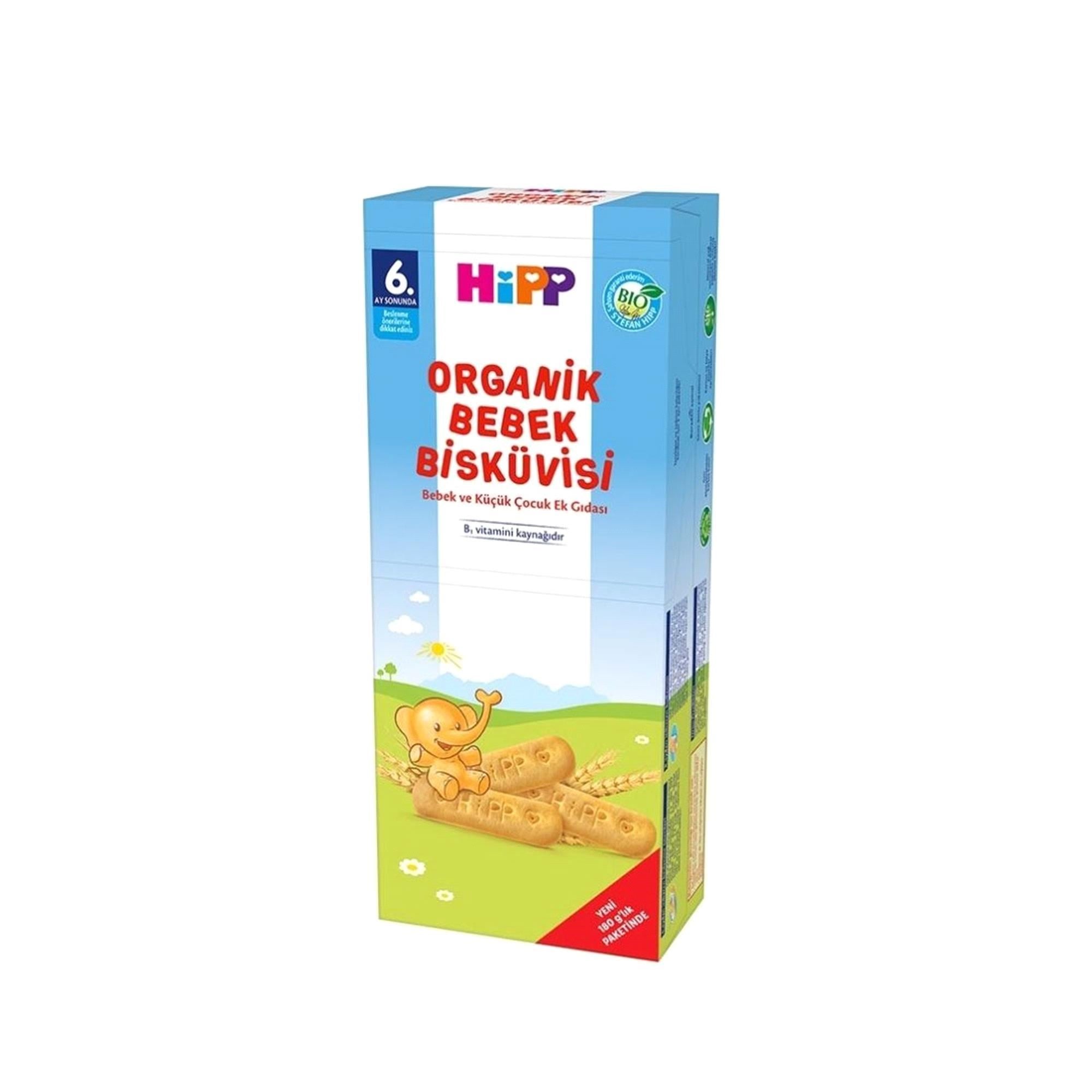 Hipp Organik Bebek Büskivisi 180 Gr