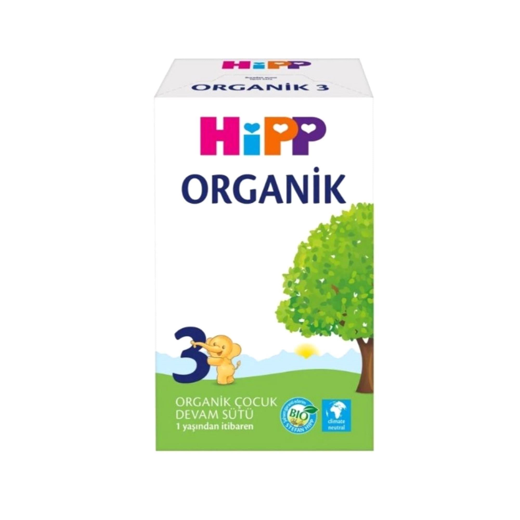 Hipp Organik Devam Sütü No:3 600 Gr