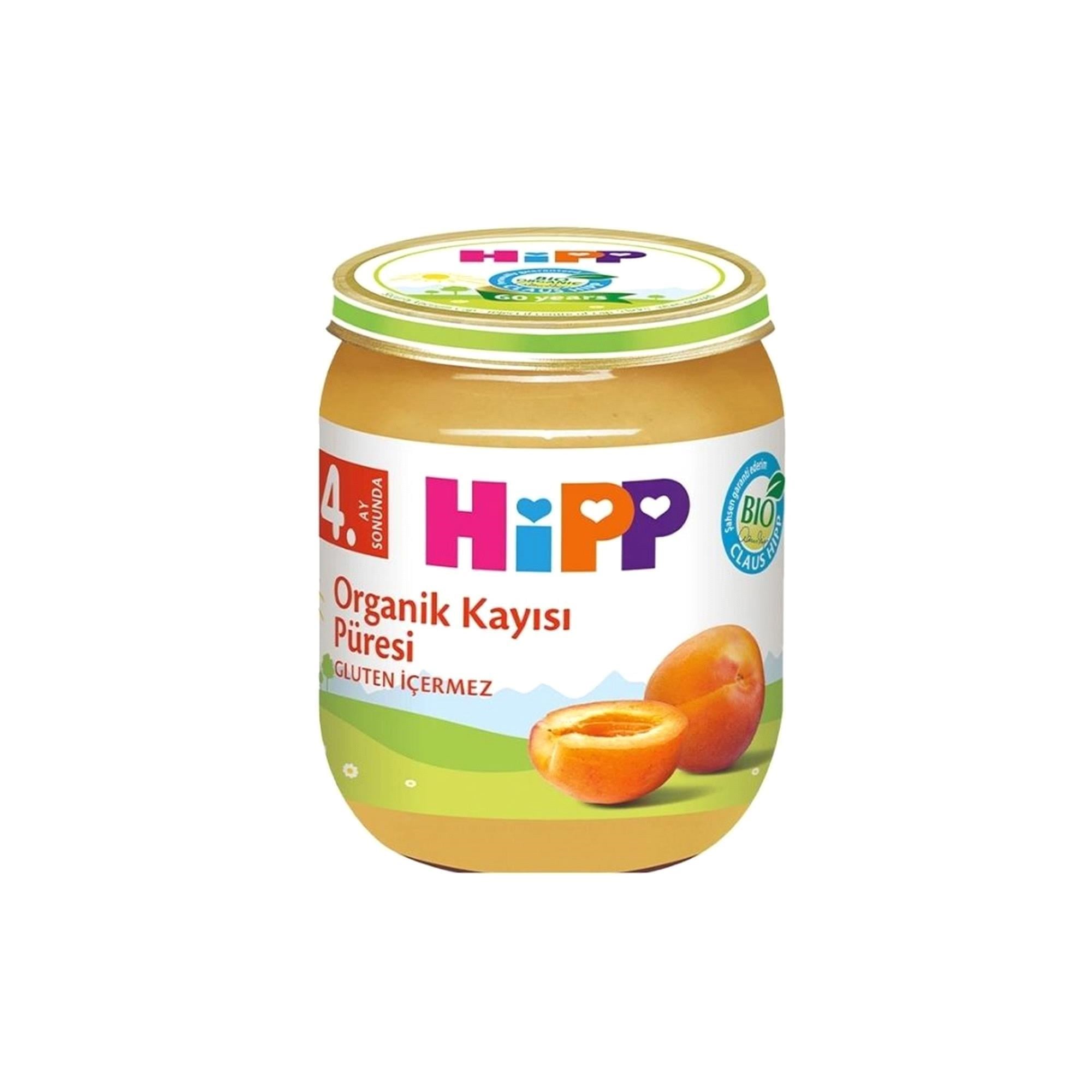 Hipp Organik Kayısı Püresi 125 gr