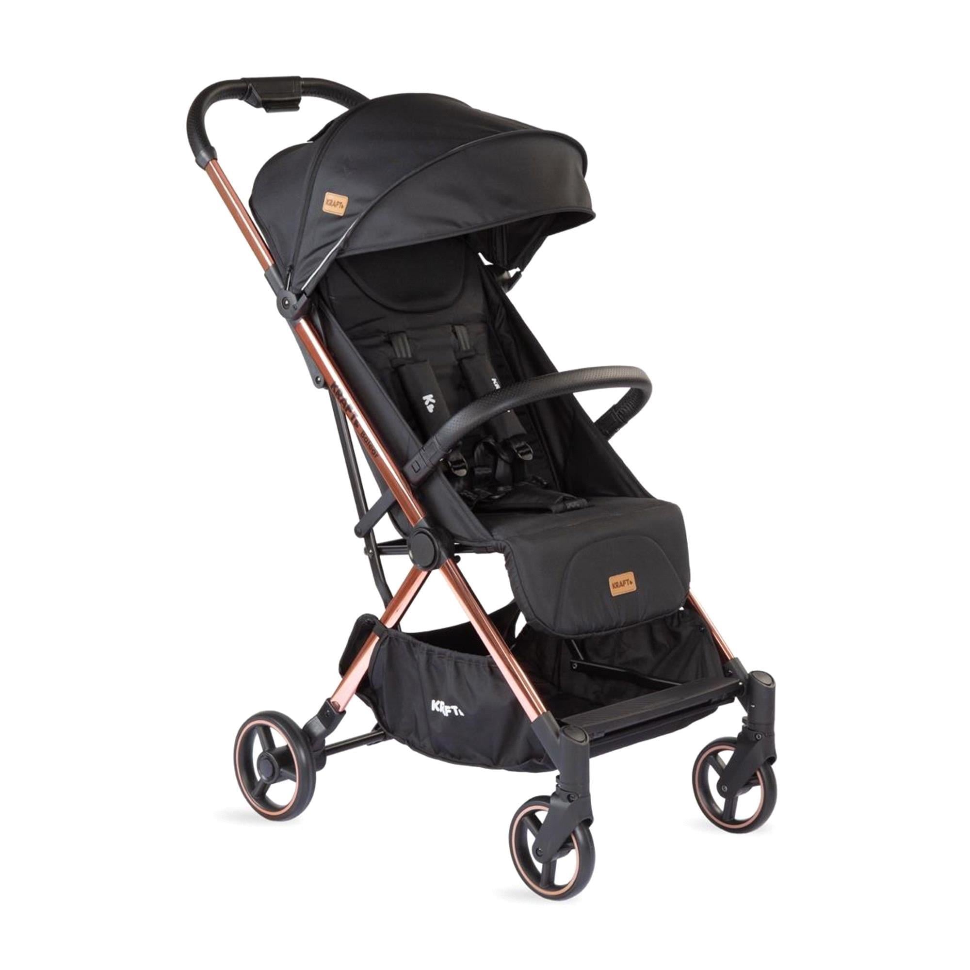 Kraft Balear Kabin Boy Bebek Arabası Black Gold