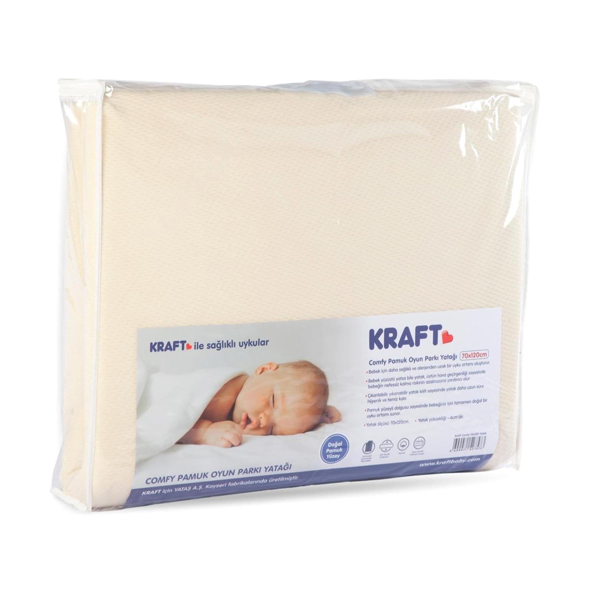 Kraft Comfy Oyun Parkı Yatağı Pamuk 70x120 Cm