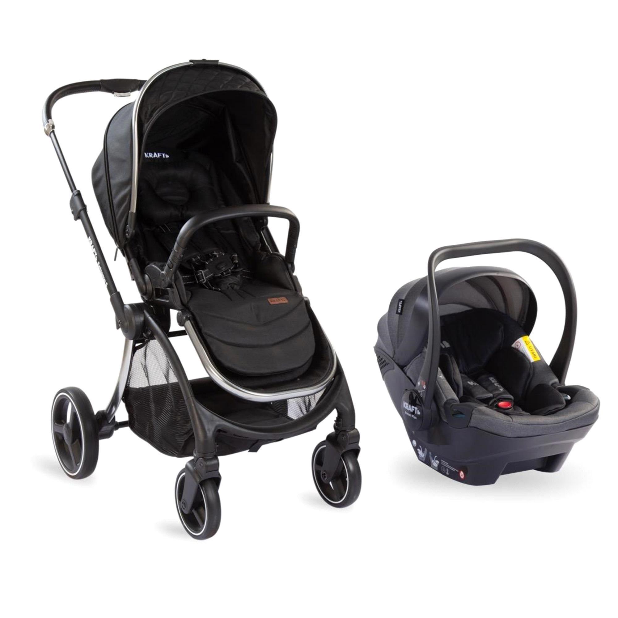 Kraft Extreme S Travel Sistem Bebek Arabası Black