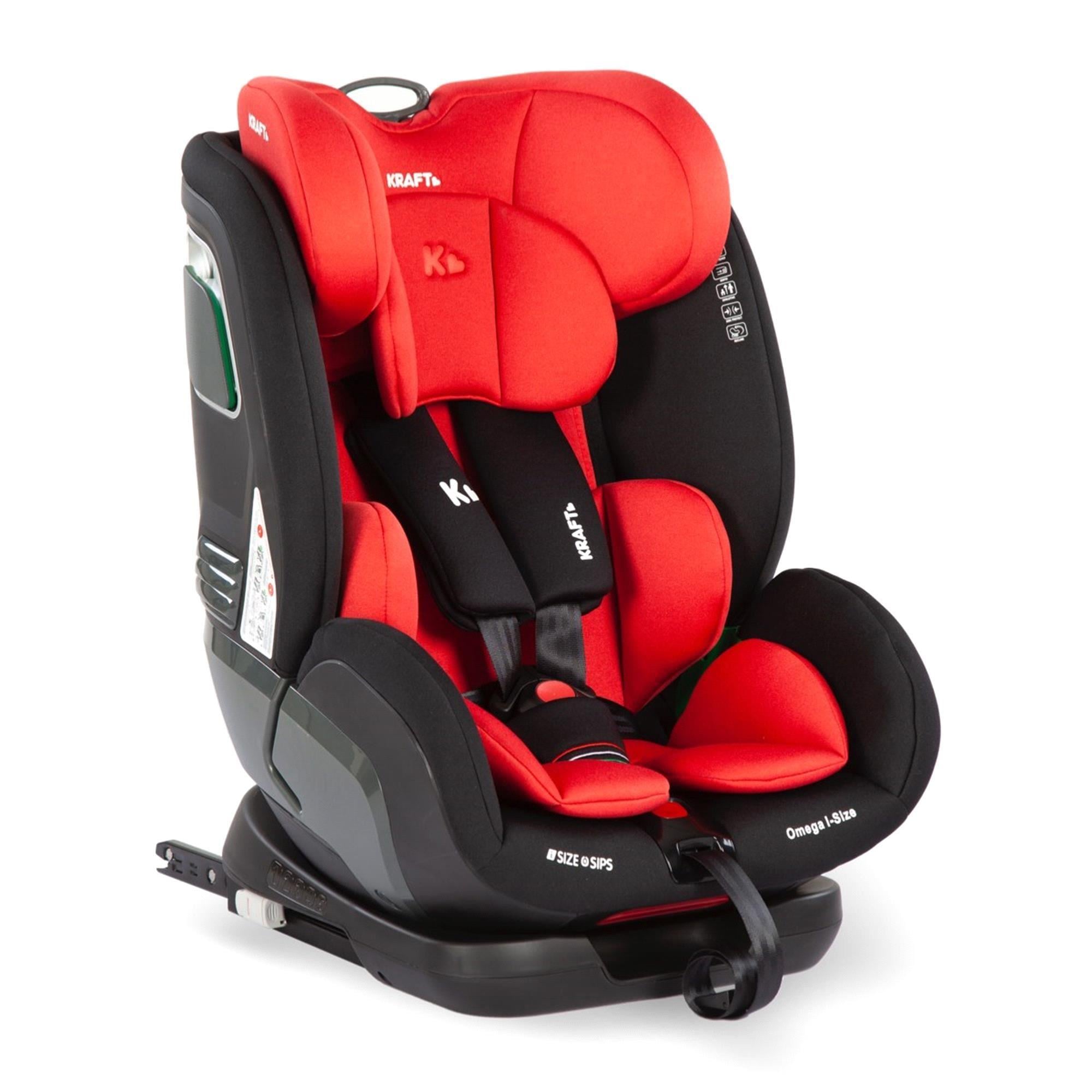 Kraft Omega I-Size 9-36 Oto Koltuğu Red