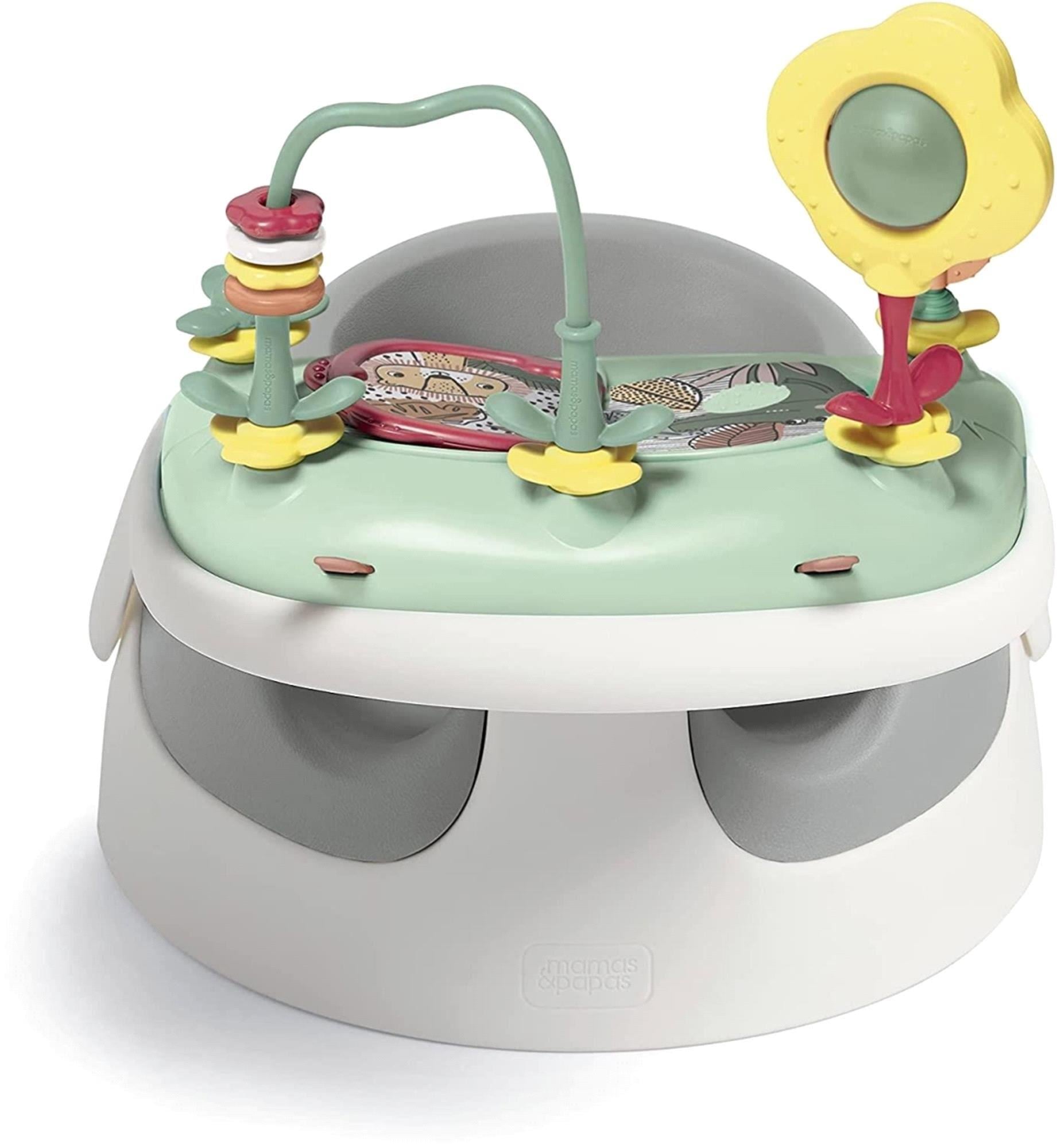 Mamas Papas Baby Snug Pebble Grey Oyun Tepsili Bebek Oturağı