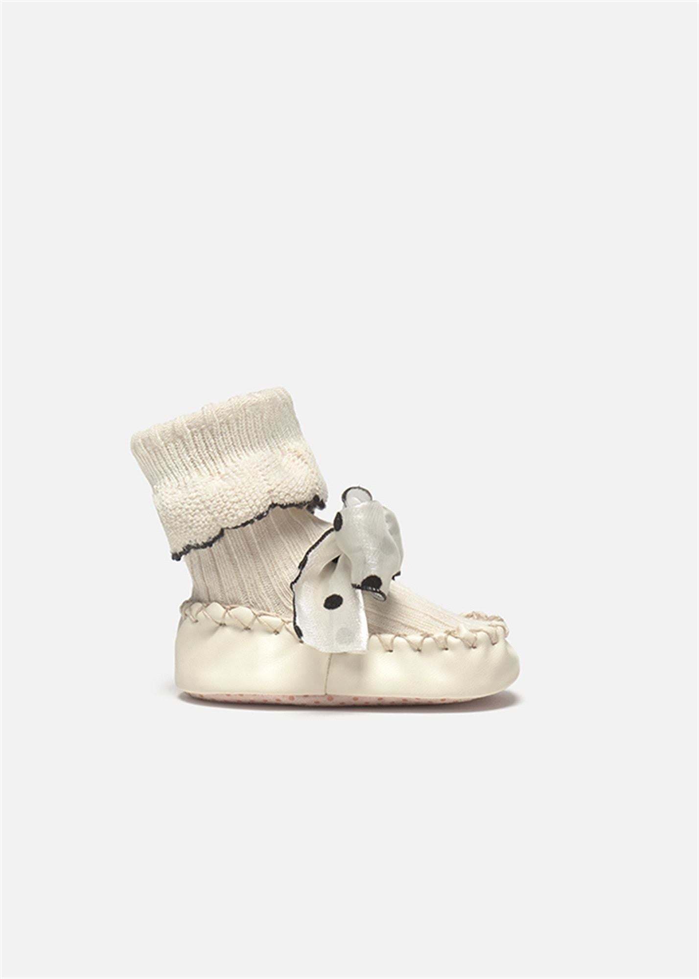 Mayoral Bebek patik Ayakkabı Crema 9924
