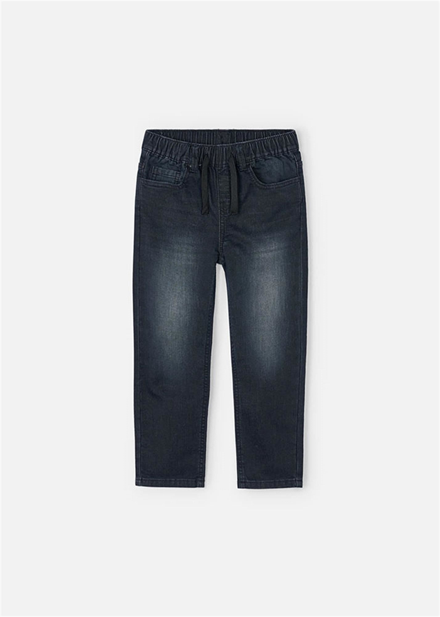 Mayoral Erkek Çocuk Denim Pantolon Negro 4566