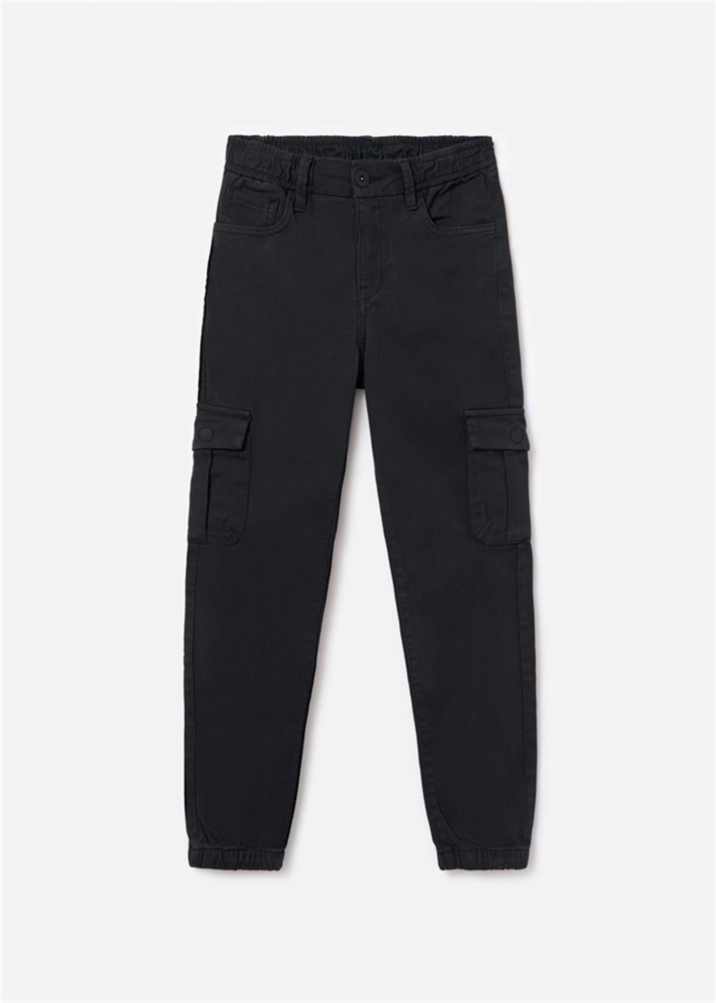 Mayoral Erkek Çocuk Kargo Pantolon Negro 7559
