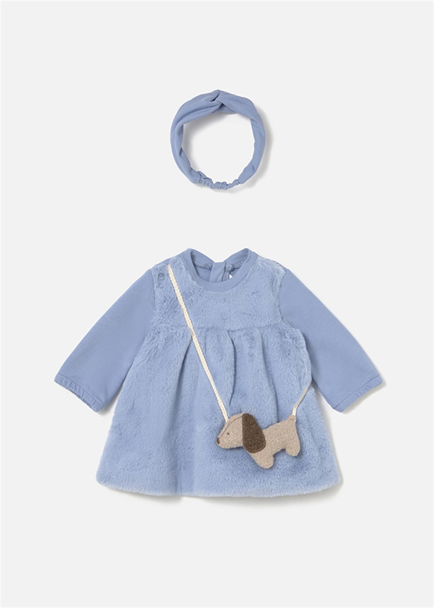 Mayoral Kız Bebek Elbise Dream Blue 2823