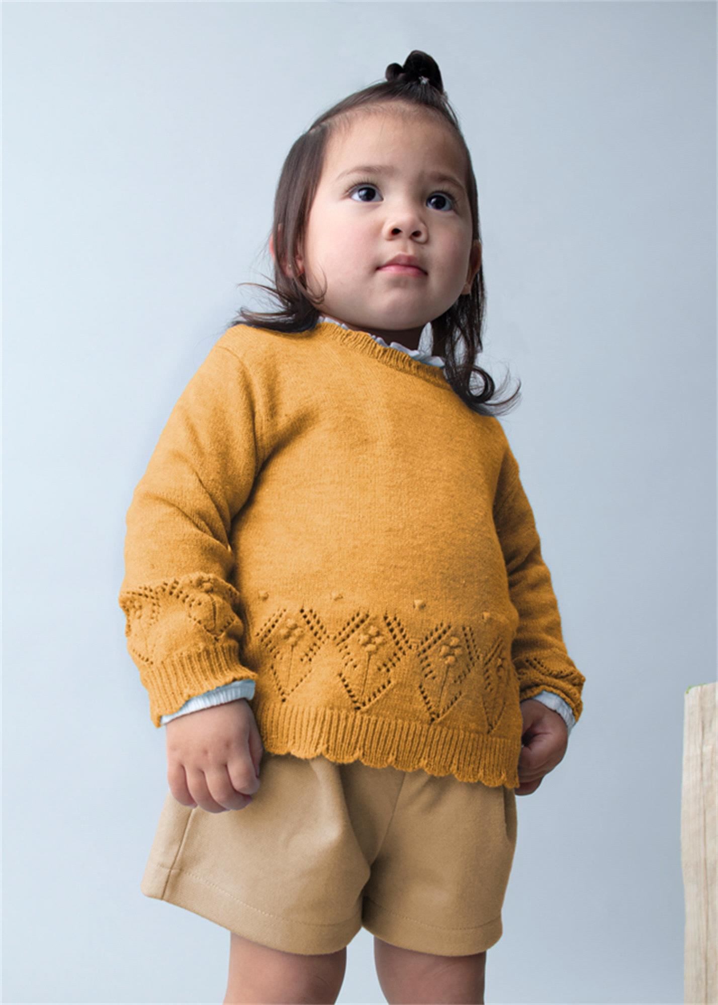 Mayoral Kız Bebek Şort Camel 2261