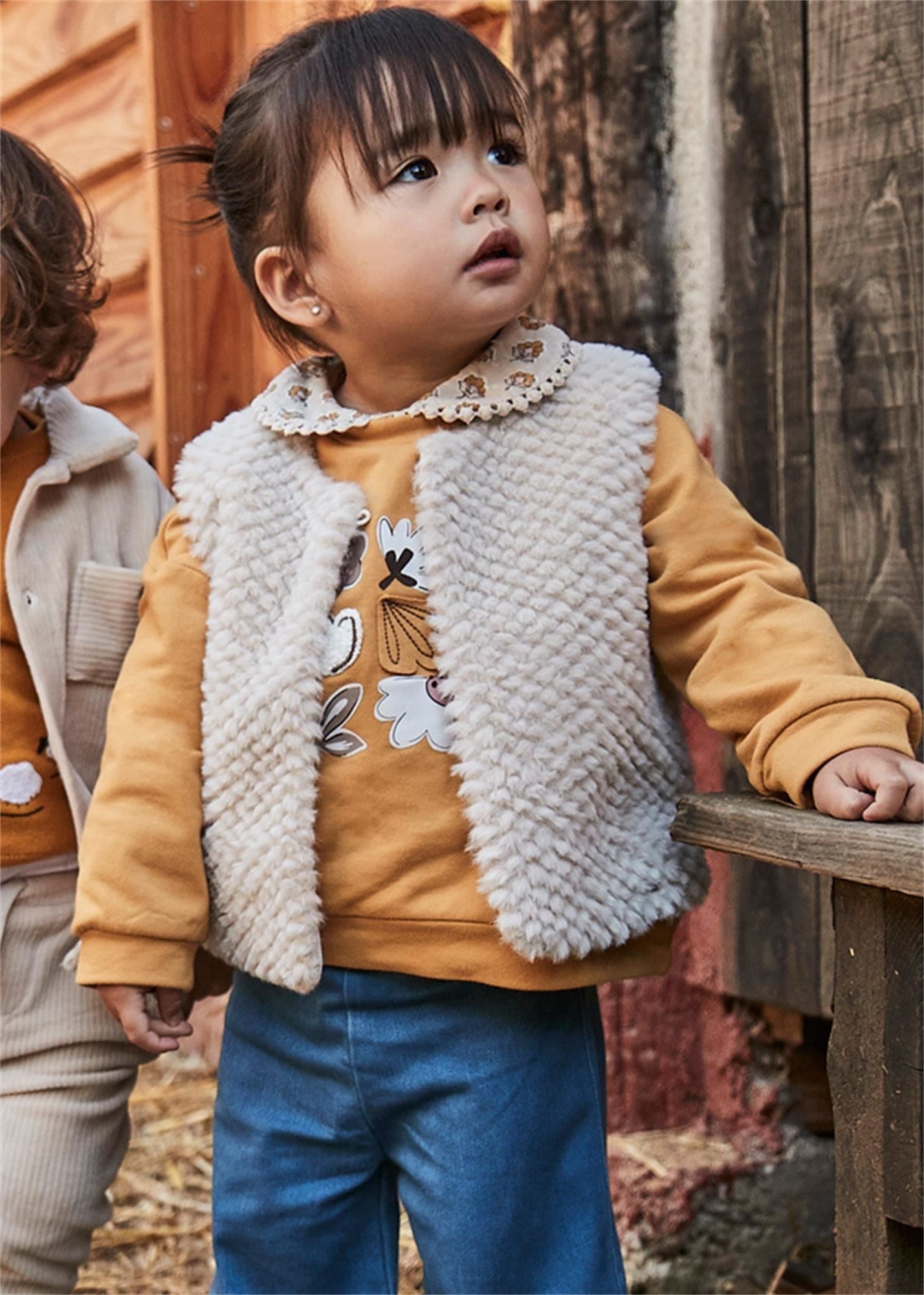 Mayoral Kız Çocuk Kürklü Yelek Arena 2359