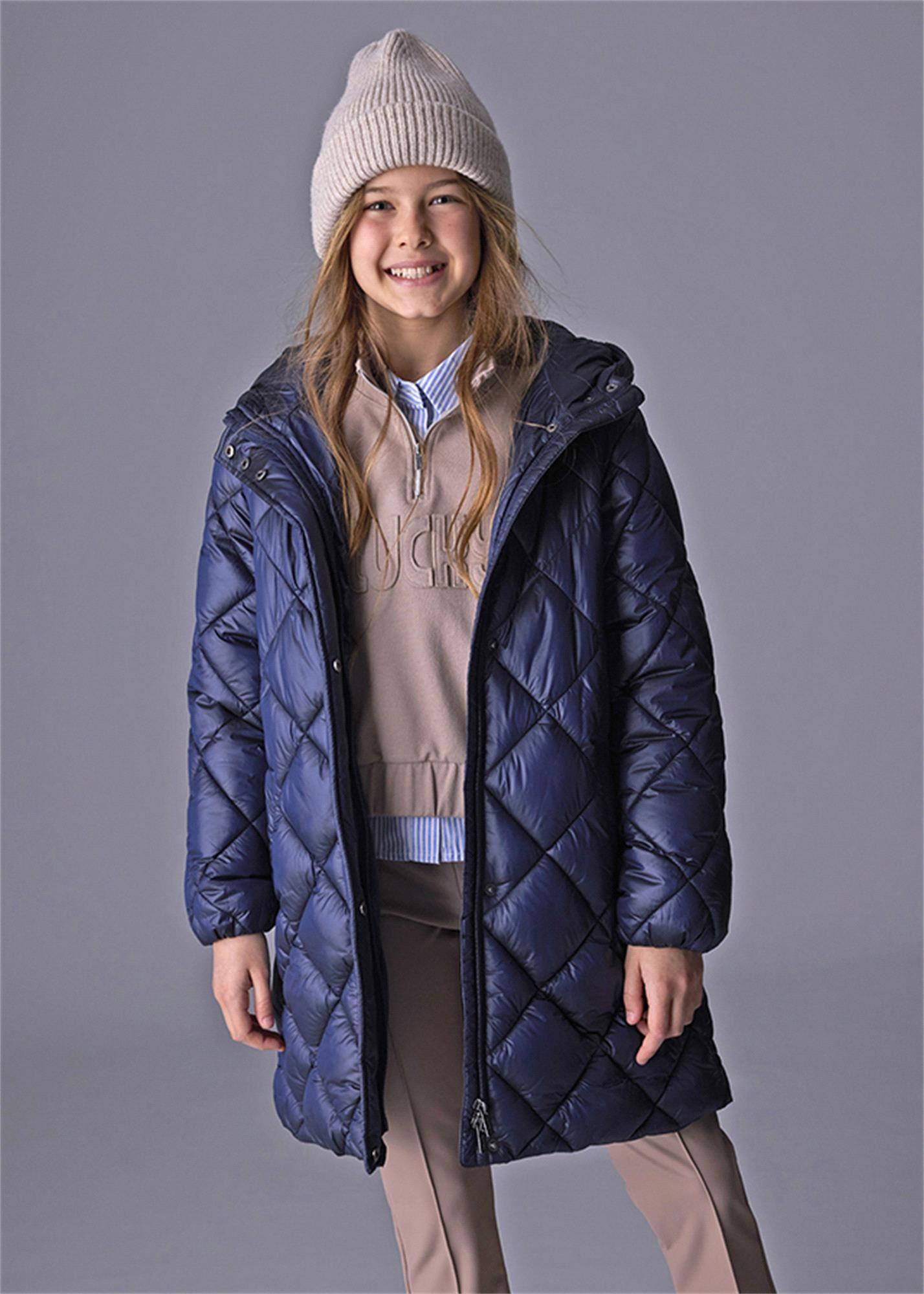 Mayoral Kız Çocuk Uzun Dolgulu Mont Marino 7432