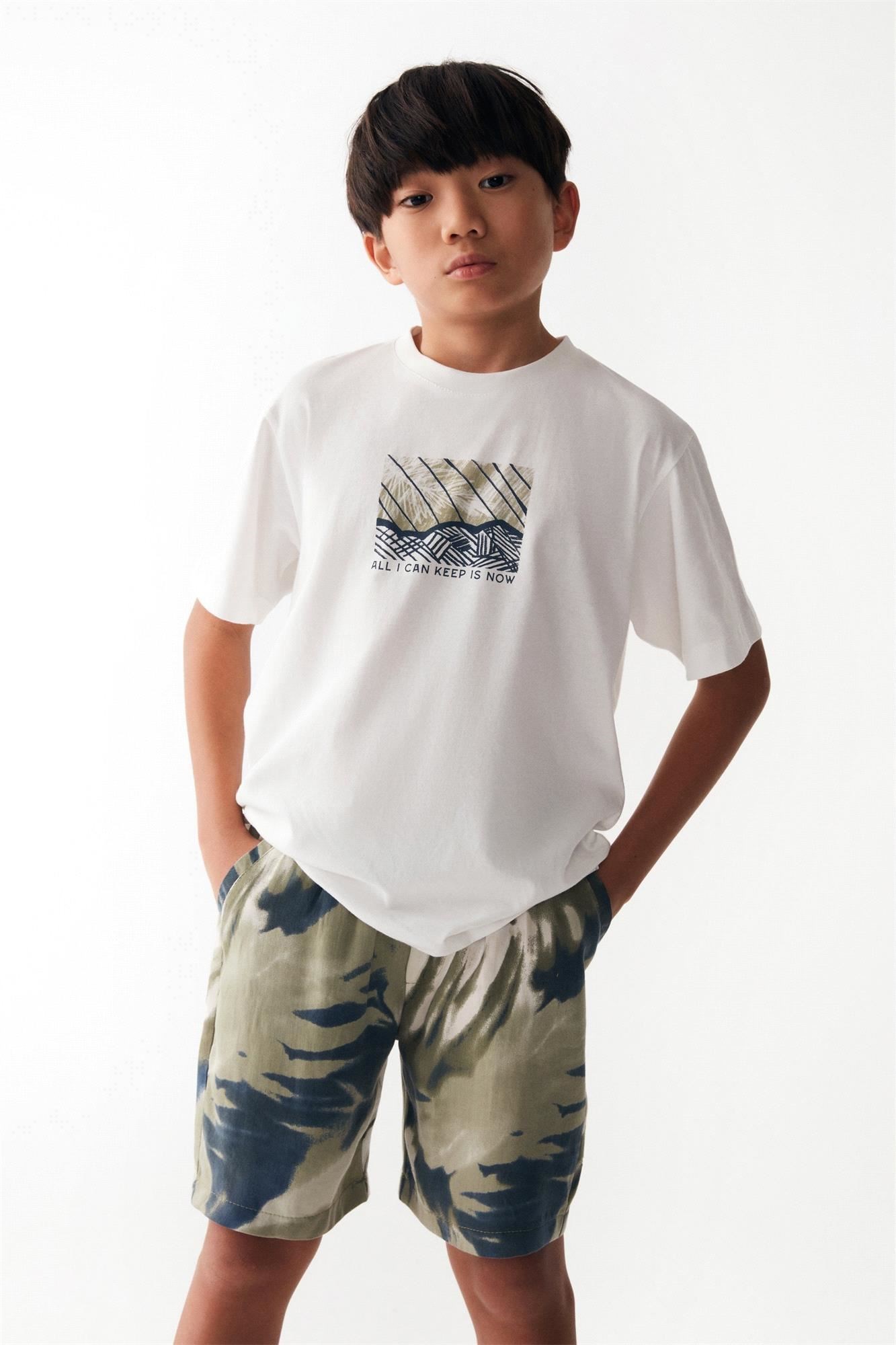 NK Kids Batik Şort Haki 66317