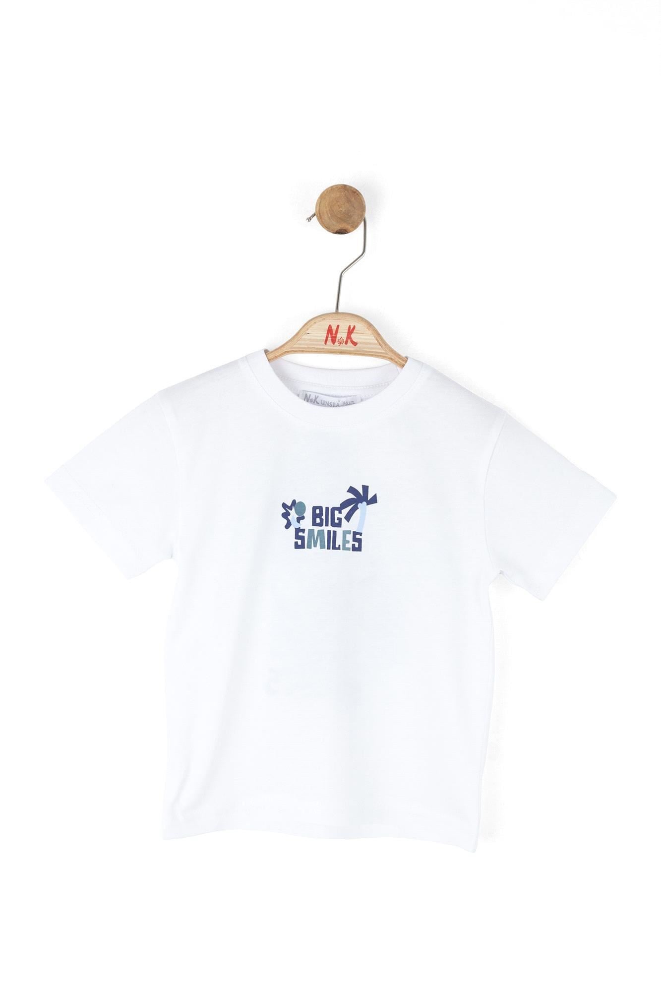 NK Kids Çocuk Tişört Beyaz 48622