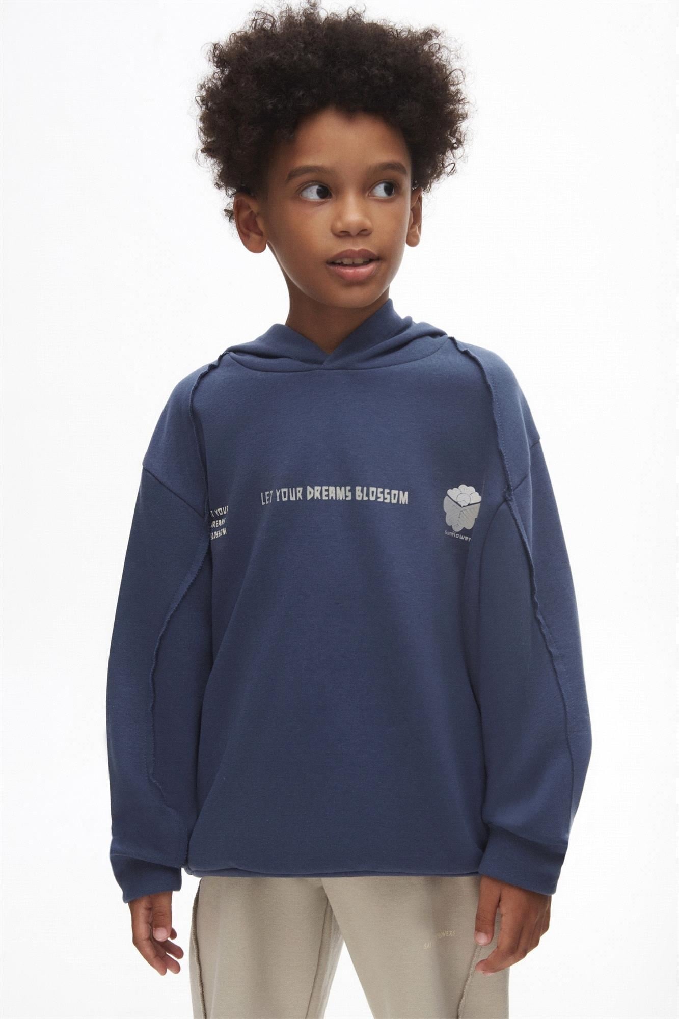 NK Kids Erkek Çocuk Sweat İndigo 47308