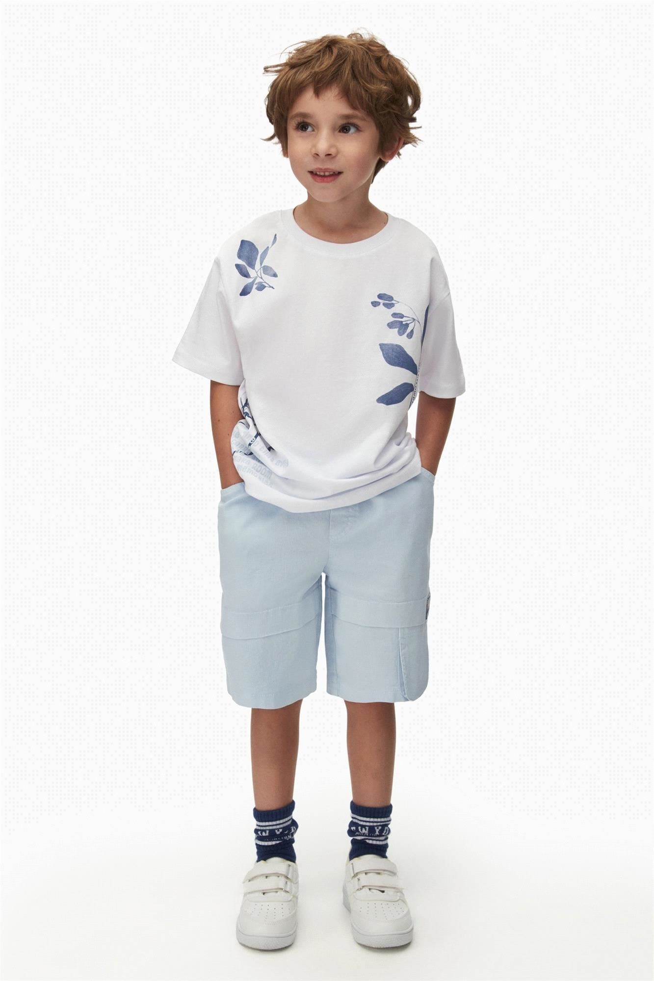 NK Kids Erkek Çocuk Tişört Beyaz 48501