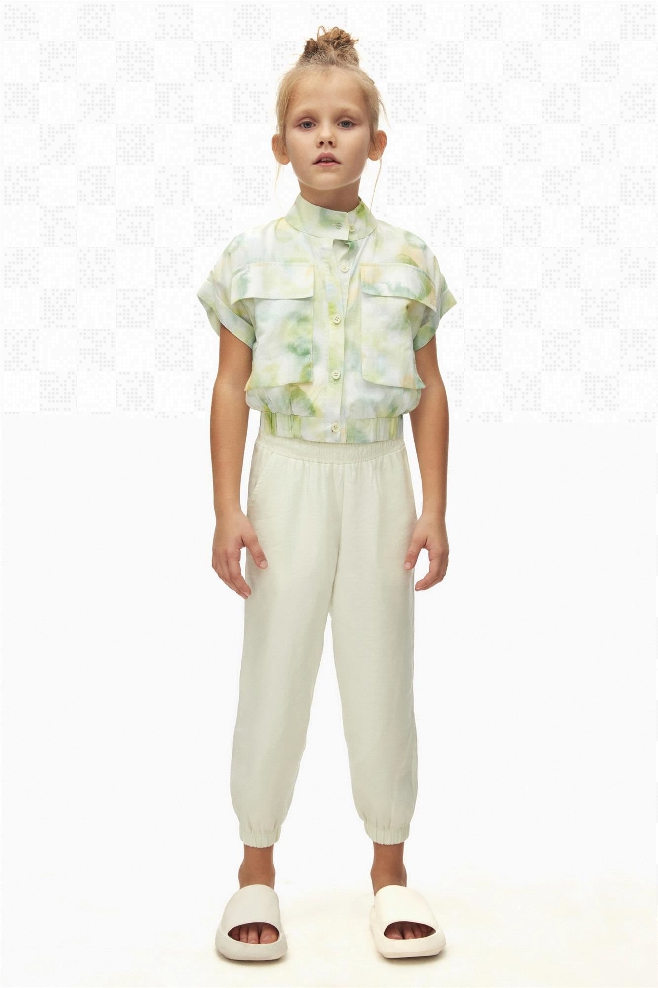 Nk Kids Kız Çocuk Georgia Gömlek Yeşil 38538