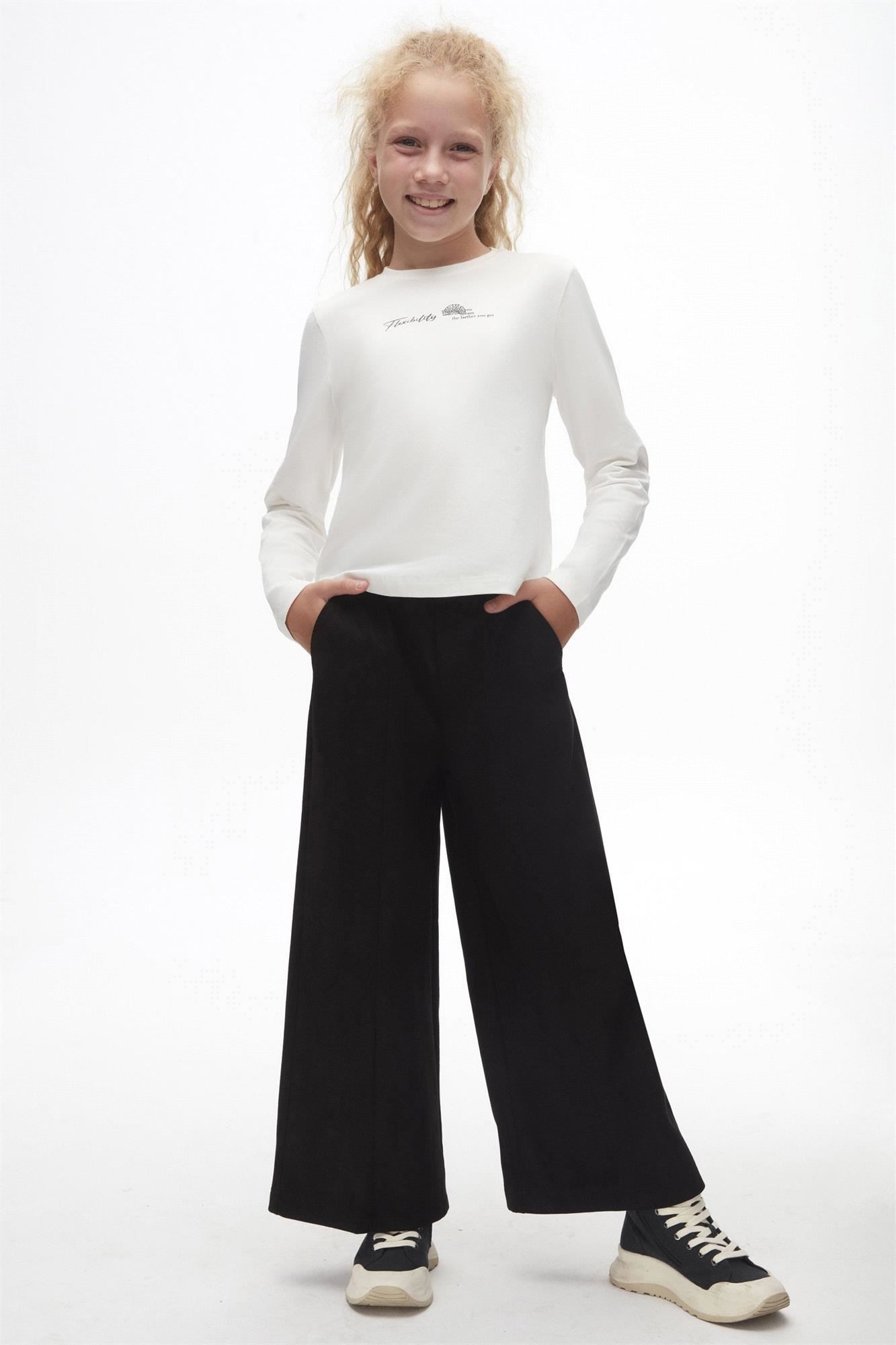 NK Kids Kız Çocuk Nero Pantolon Siyah 57315