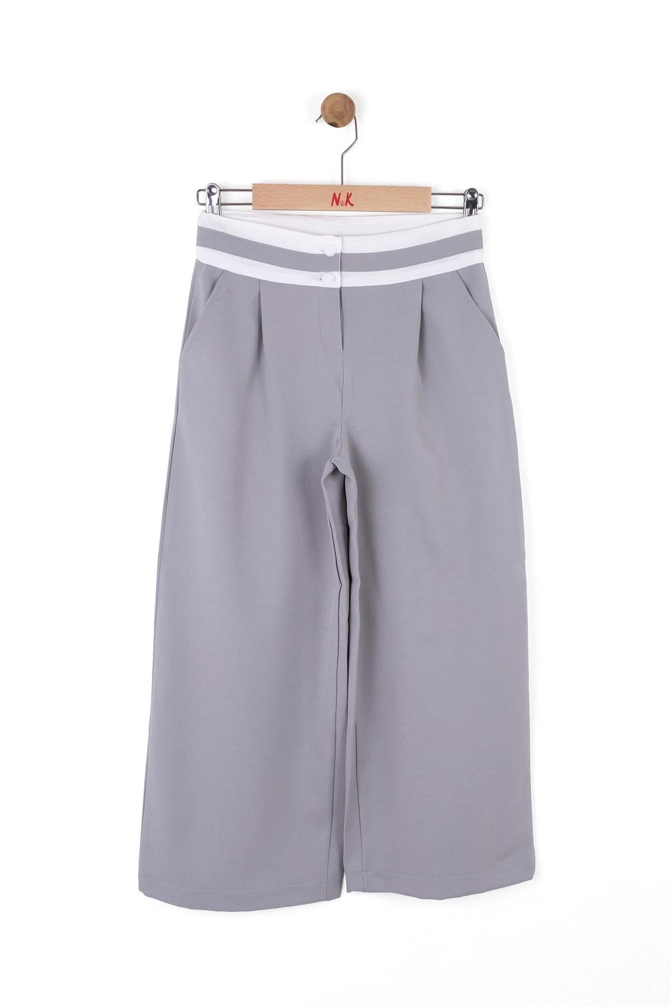 NK Kids Kız Çocuk Pantolon Gri 58322