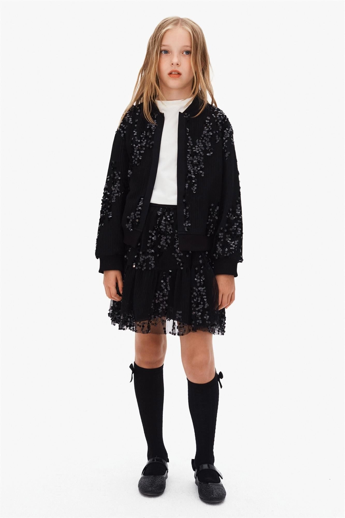NK Kids Kız Çocuk Versay Etek Siyah 59319