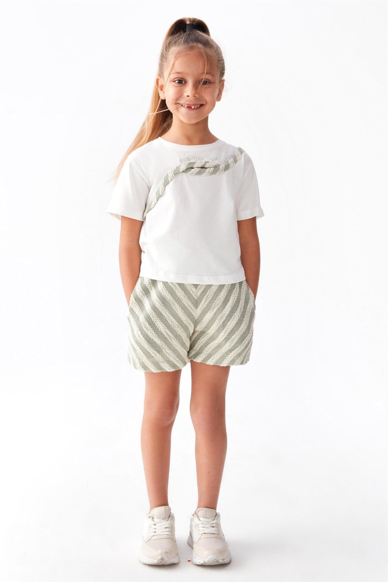 NK Kids Kız pop Şort Yeşil 56512