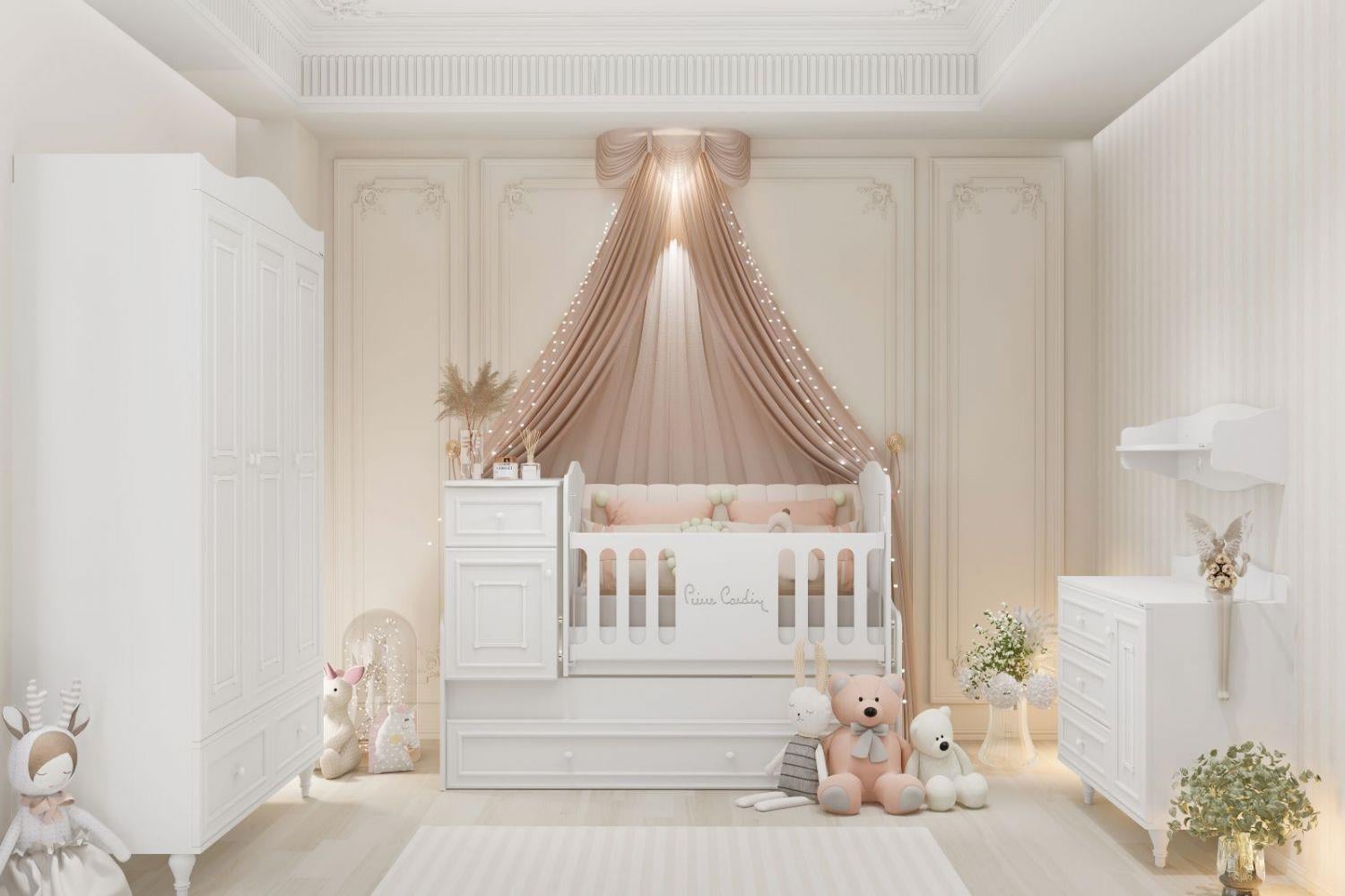 Pierre Cardin Aspendos Bebek Odası Takımı