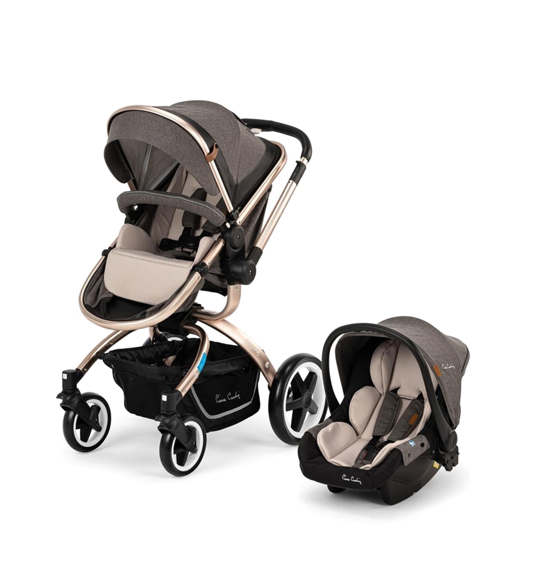 Pierre Cardin Legend Travel Sistem Bebek Arabası Gri