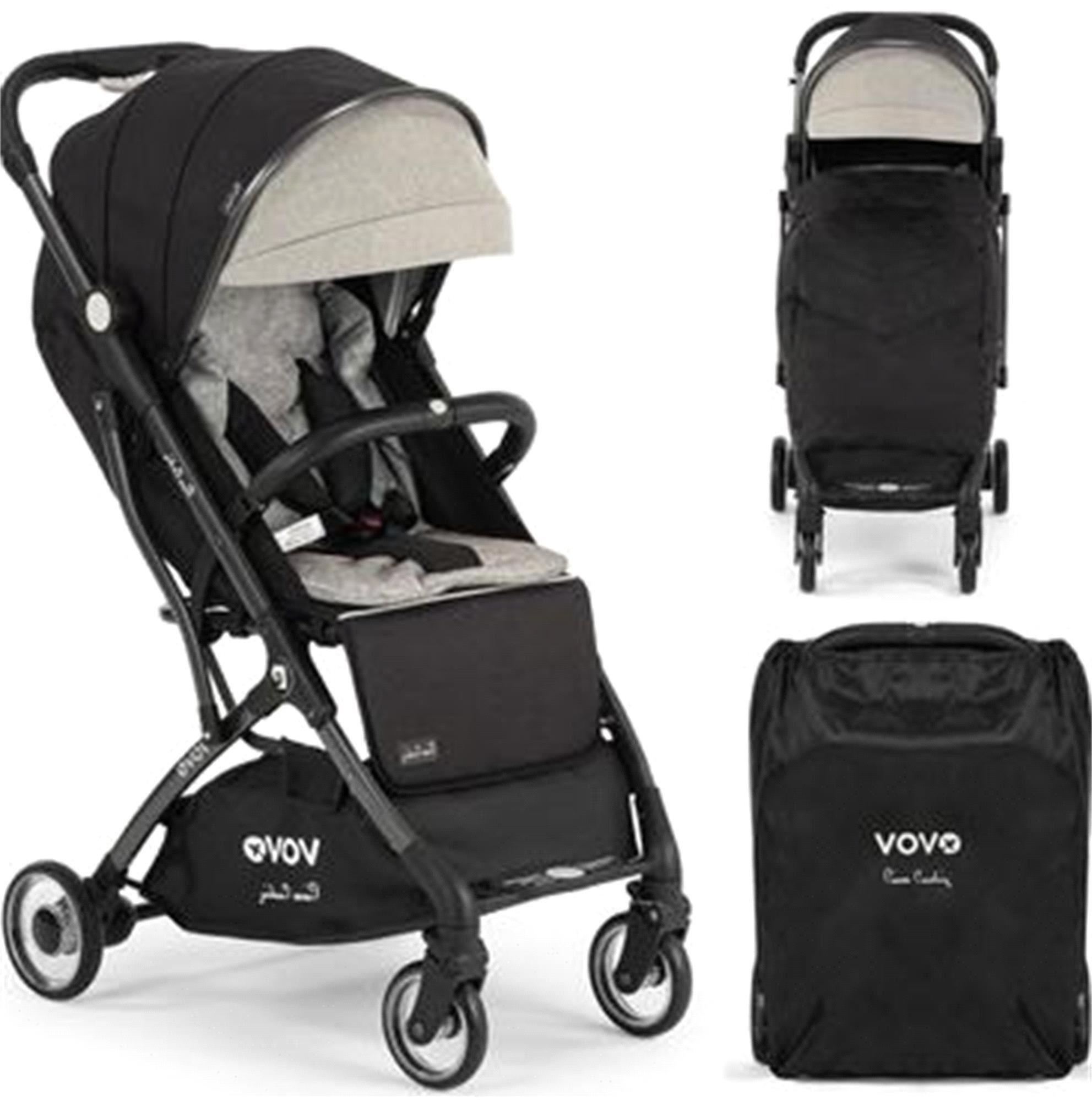 Pierre Cardin Vovo Bebek Arabası Siyah