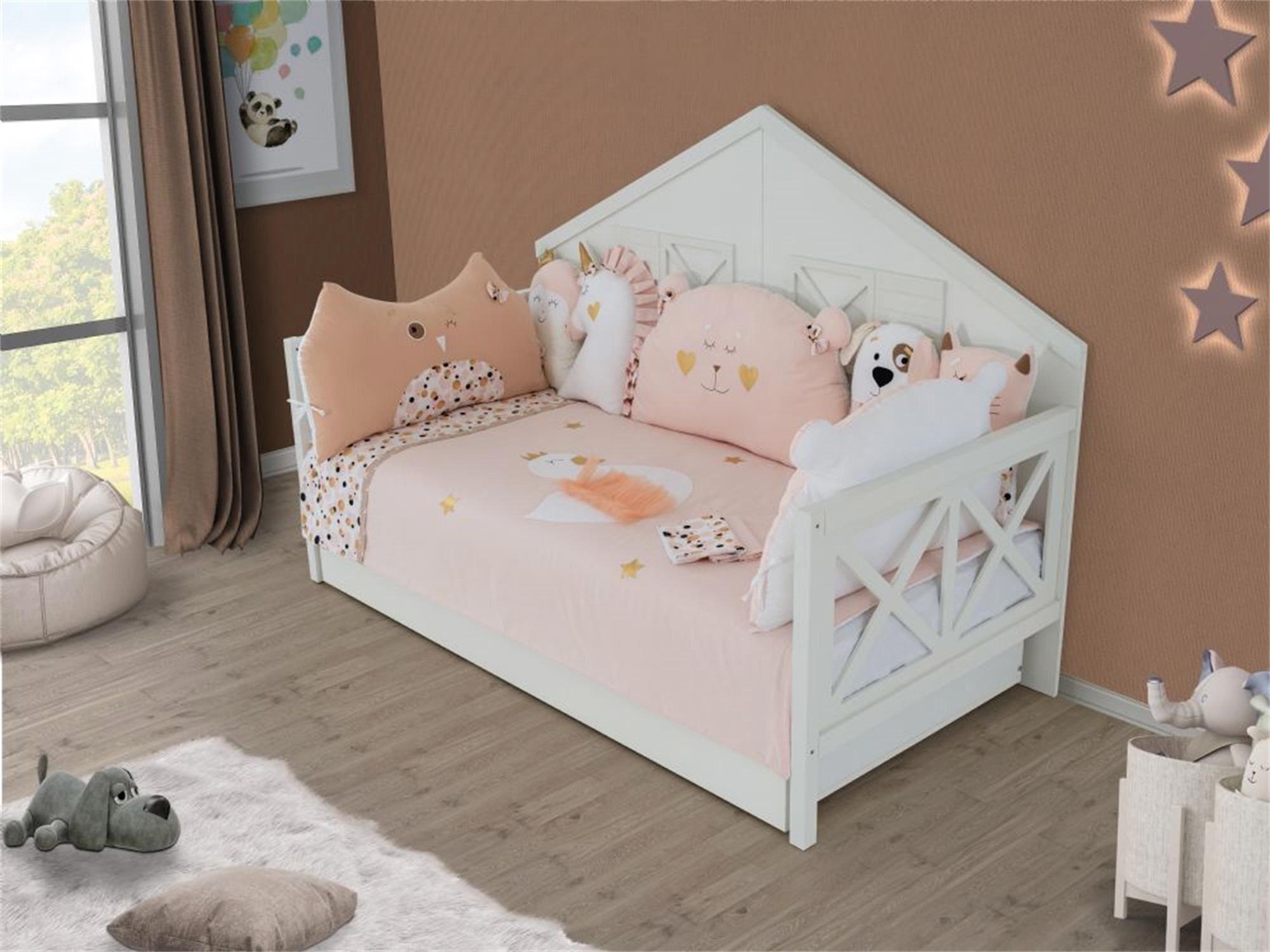 Pierre Cardin White Swan Montessori Yastık ve Uyku Seti