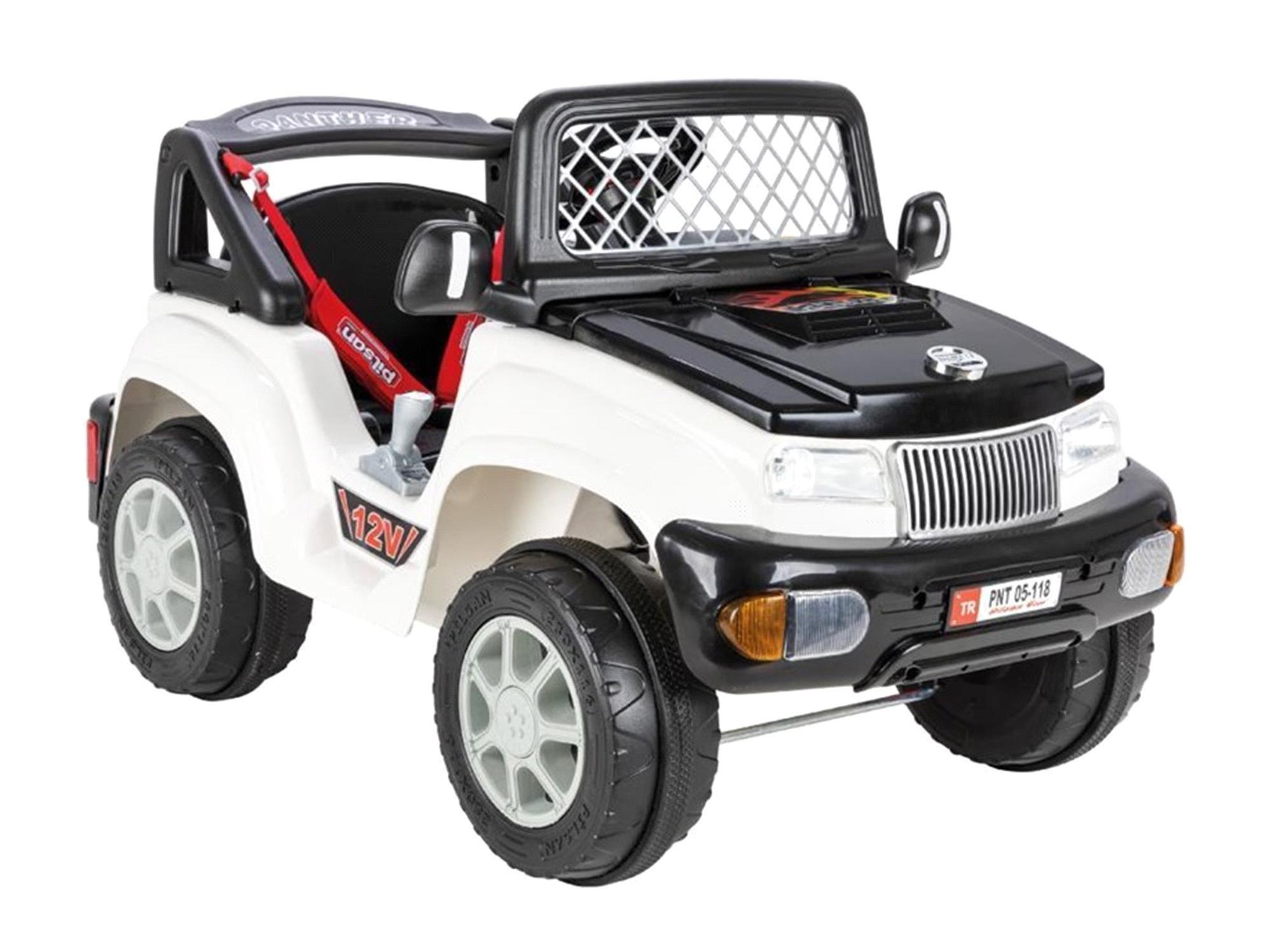 Pilsan Panther 12 Volt Uzaktan Kumandalı Akülü Araba Beyaz 05-118