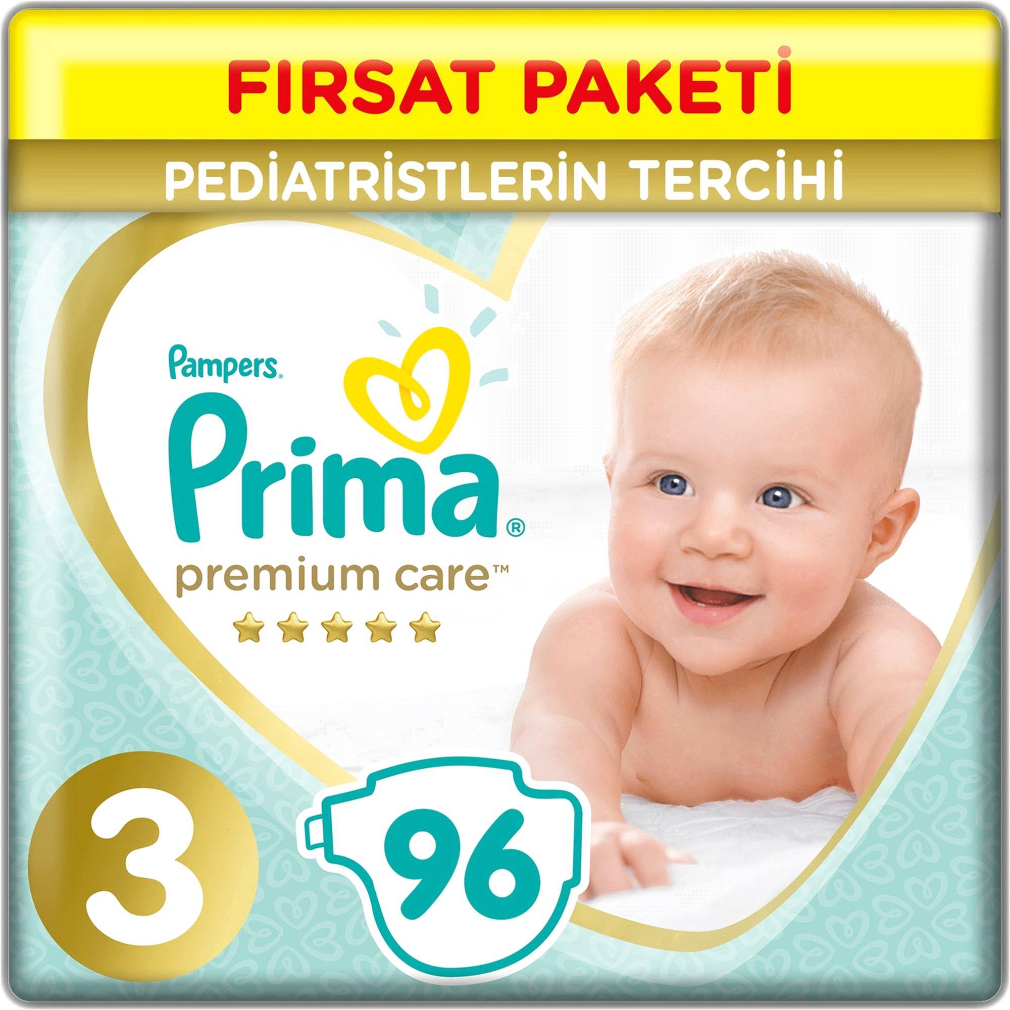 Prima Premium Care Midi Fırsat Paketi 3 Beden 96 Adet