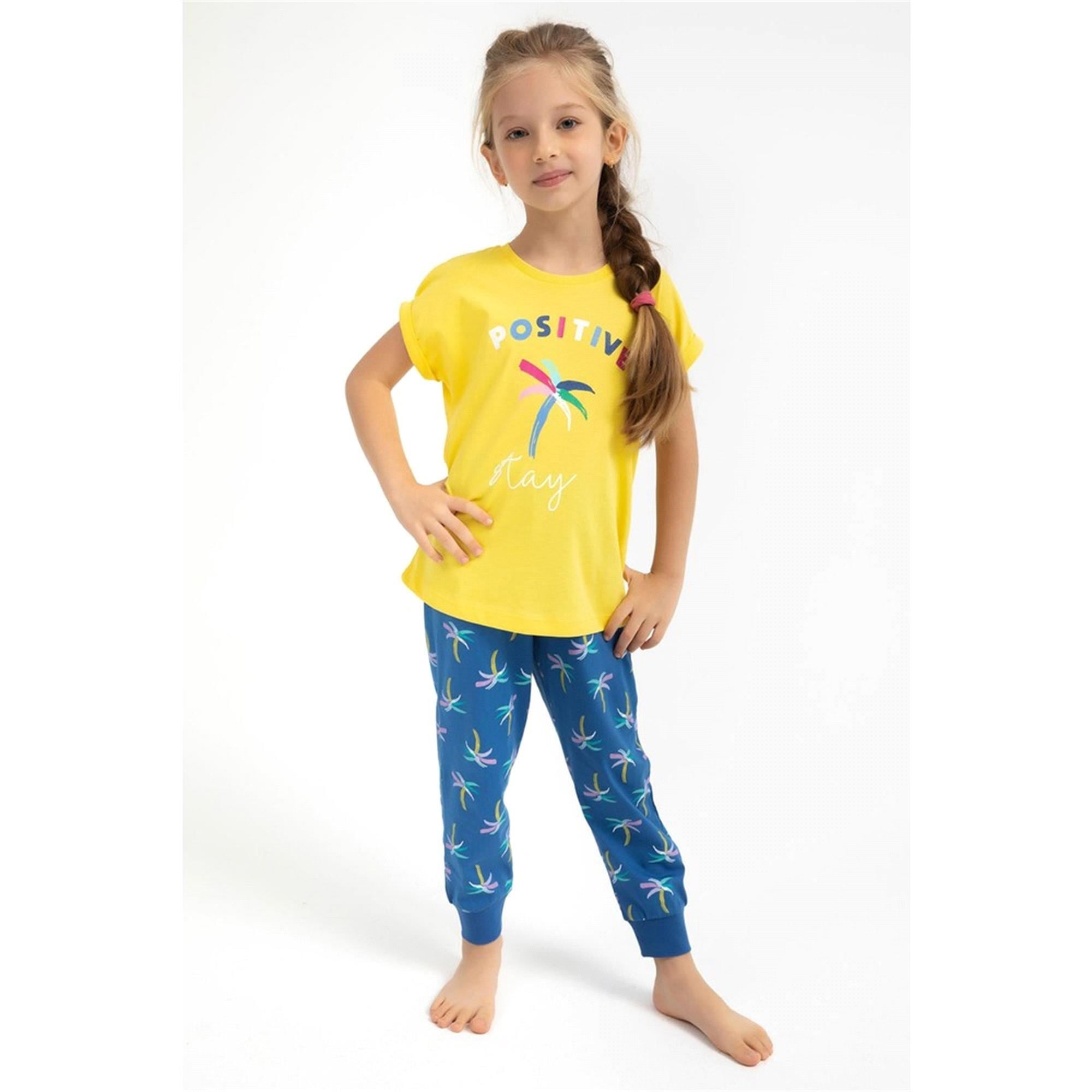 Roly Poly 2-8 Yaş Kız Çocuk 2'li Takım Sarı RP2763-2