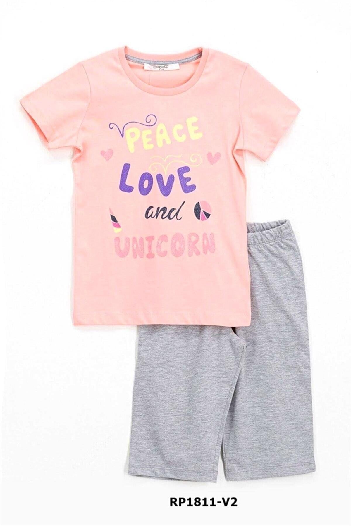 Roly Poly Kız Çocuk Pijama Takımı Sobre RP1811-3