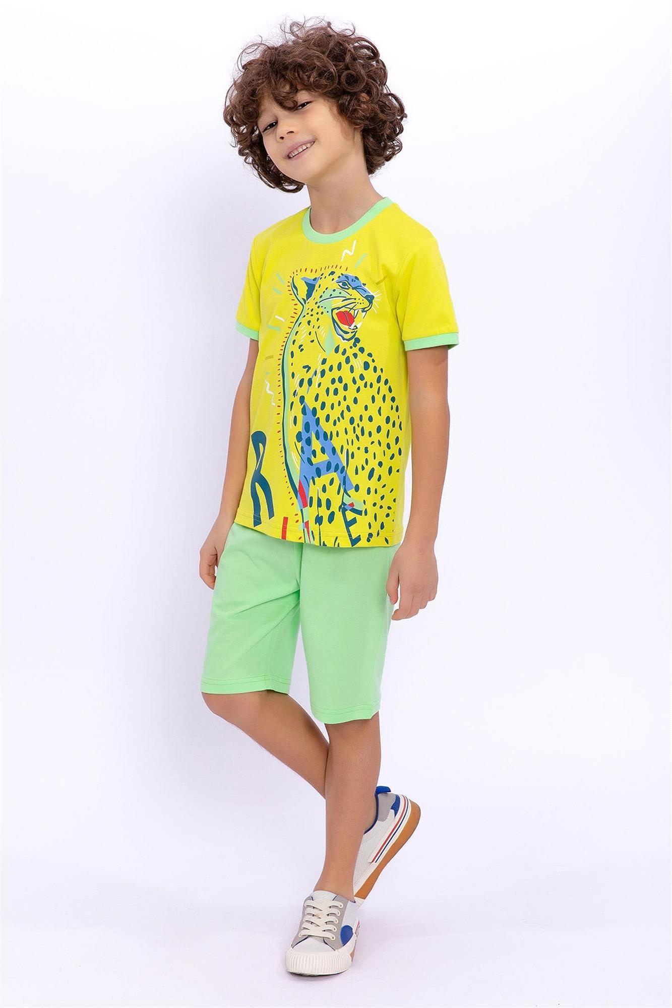 Rolypoly Bermuda Limon Takım RP2735-2