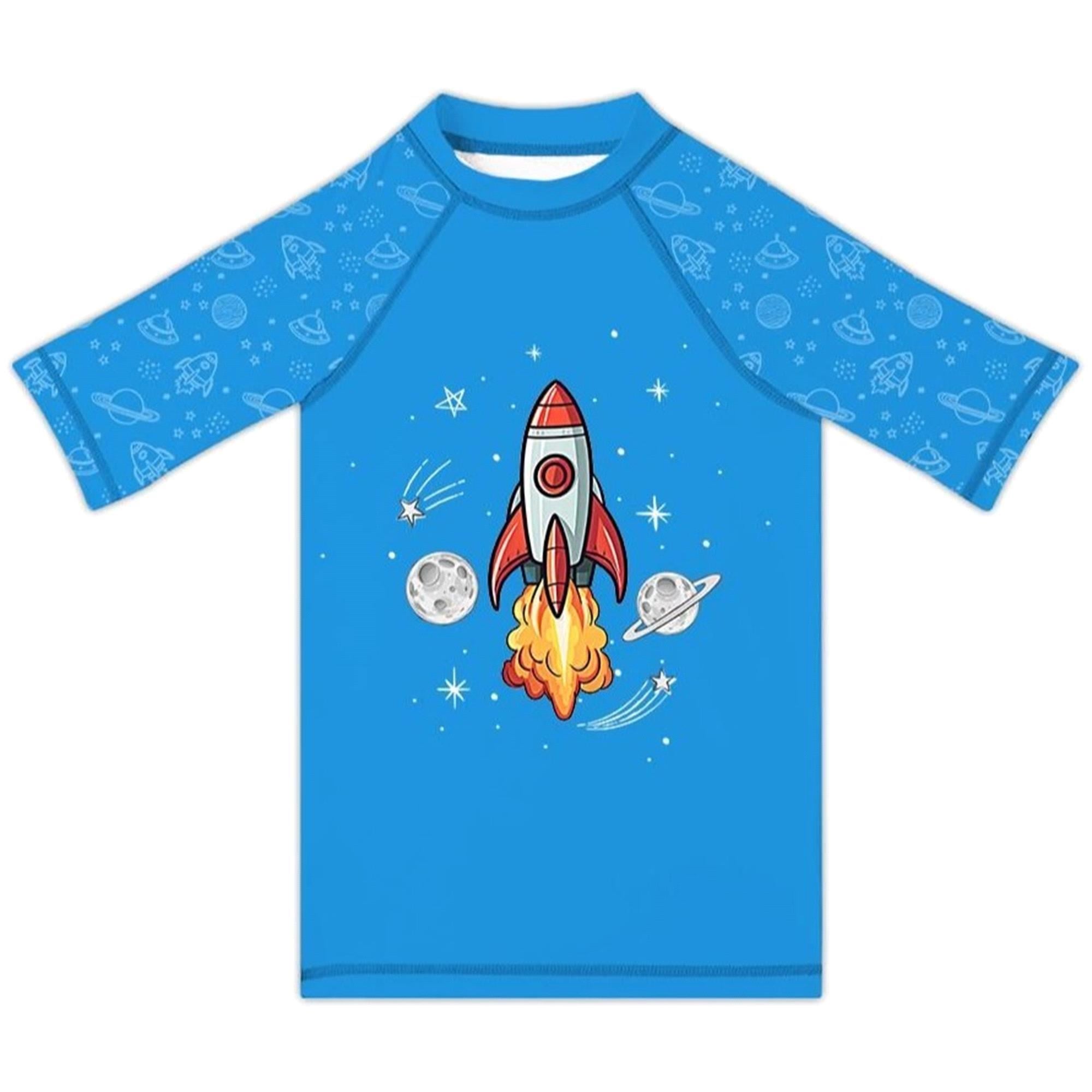 Slipstop Skyrocket Erkek Çocuk Mayo Tişört Mavi ST2532000003