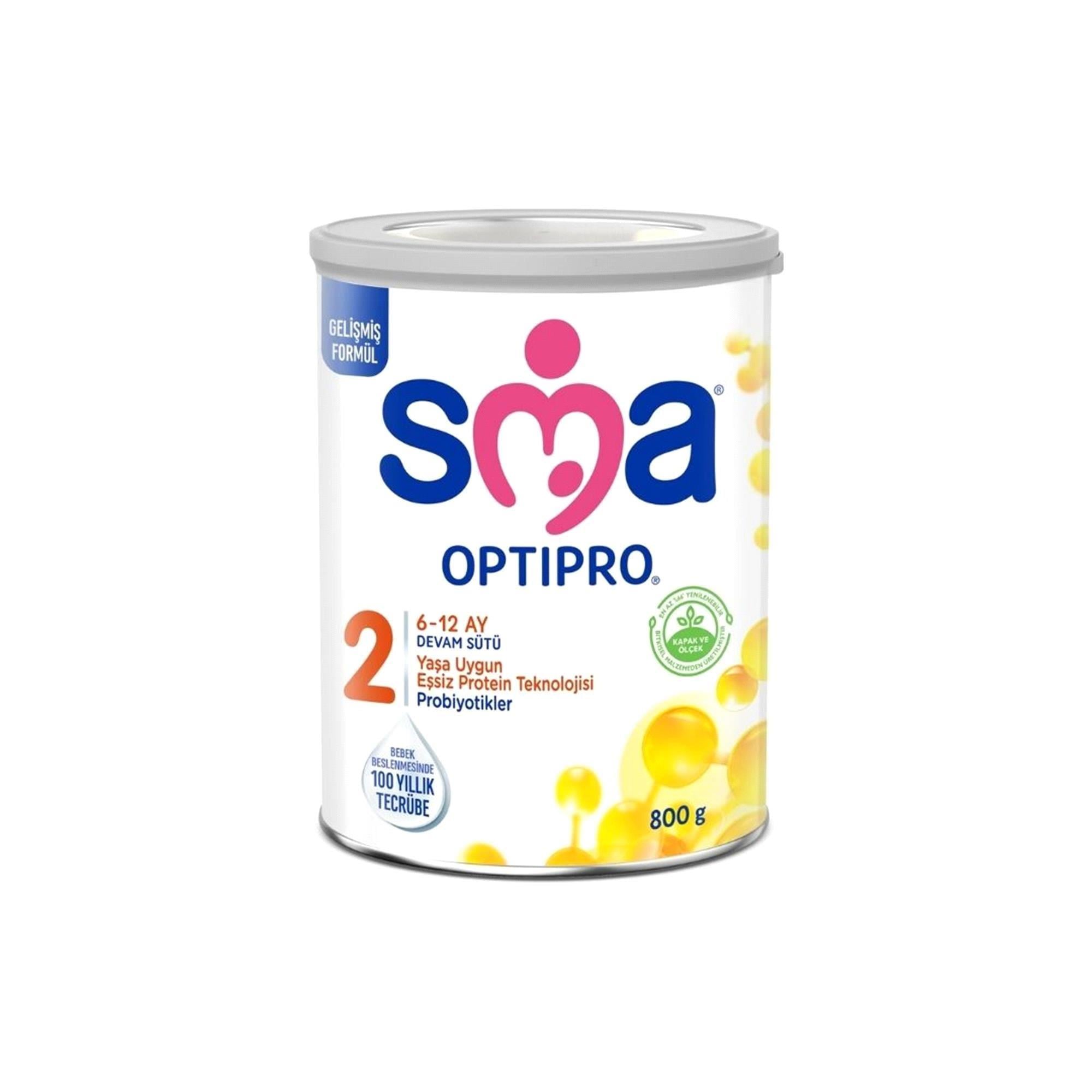 SMA Optipro 2 Bebek Devam Sütü 800 Gr