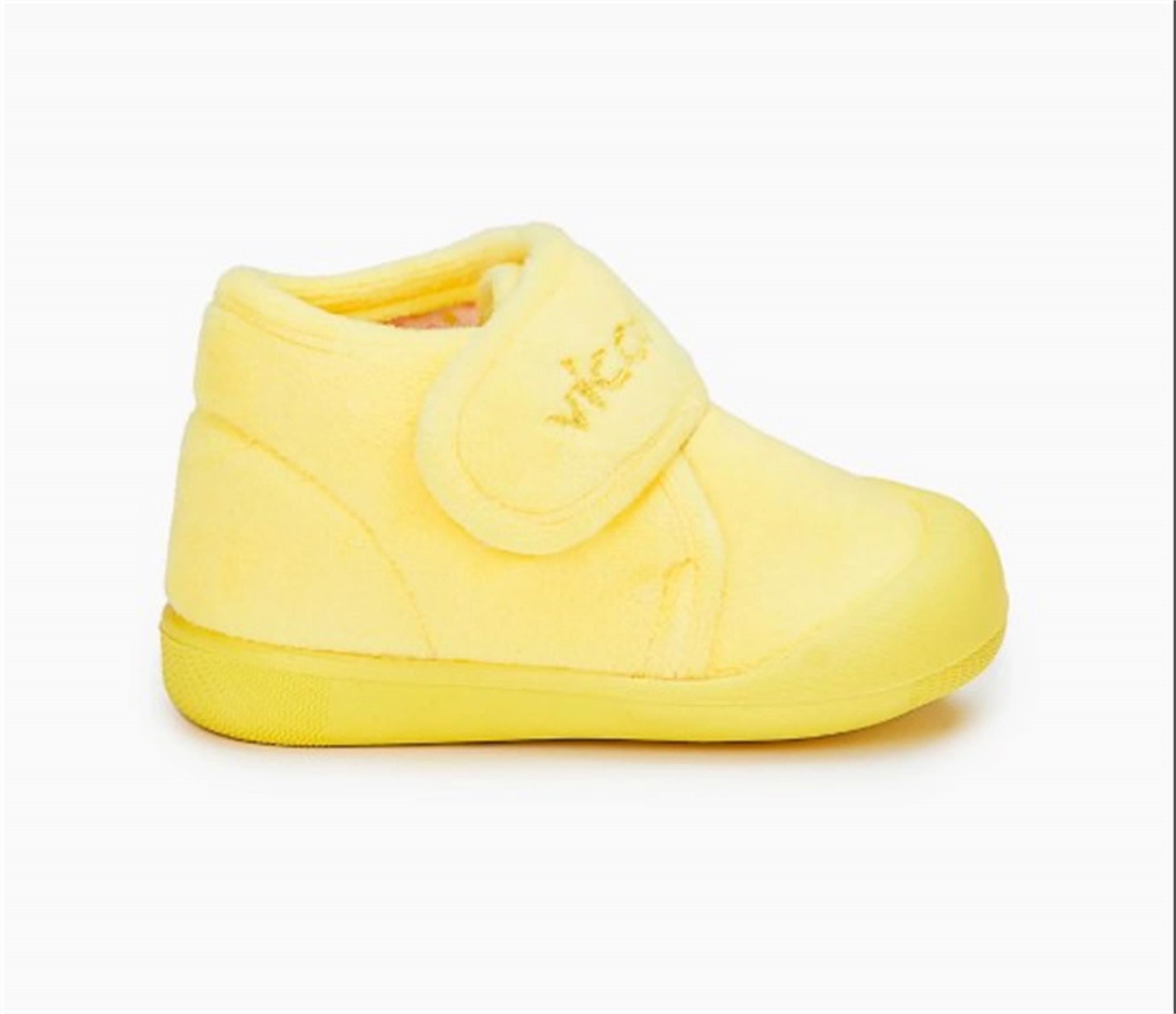 Vicco Color Unisex Bebe İlk Adım Panduf Sarı 959.E19K.445