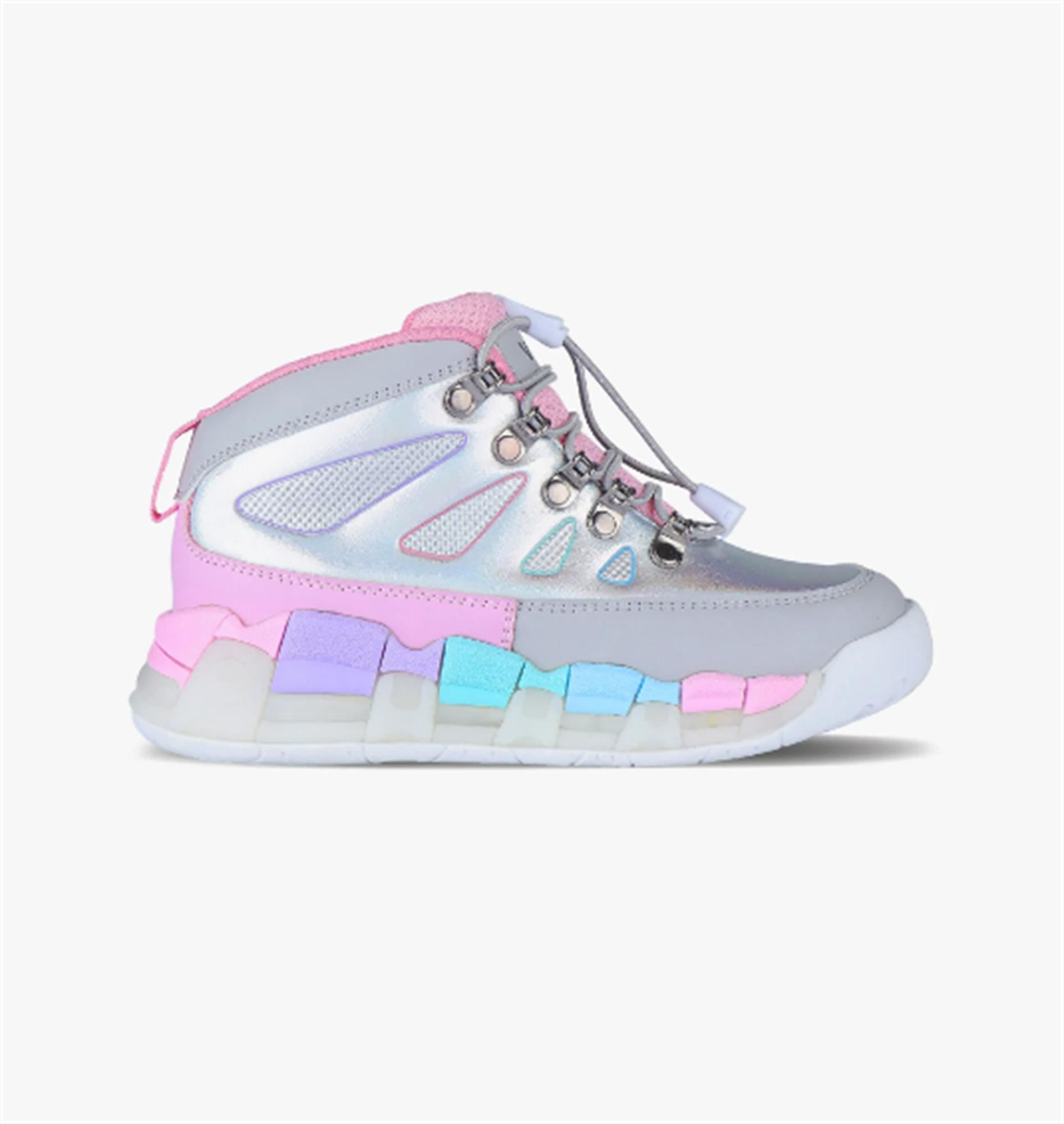 Vicco Ellen Kız Çocuk Işıklı Filet Bot Gri 946.F24K.417