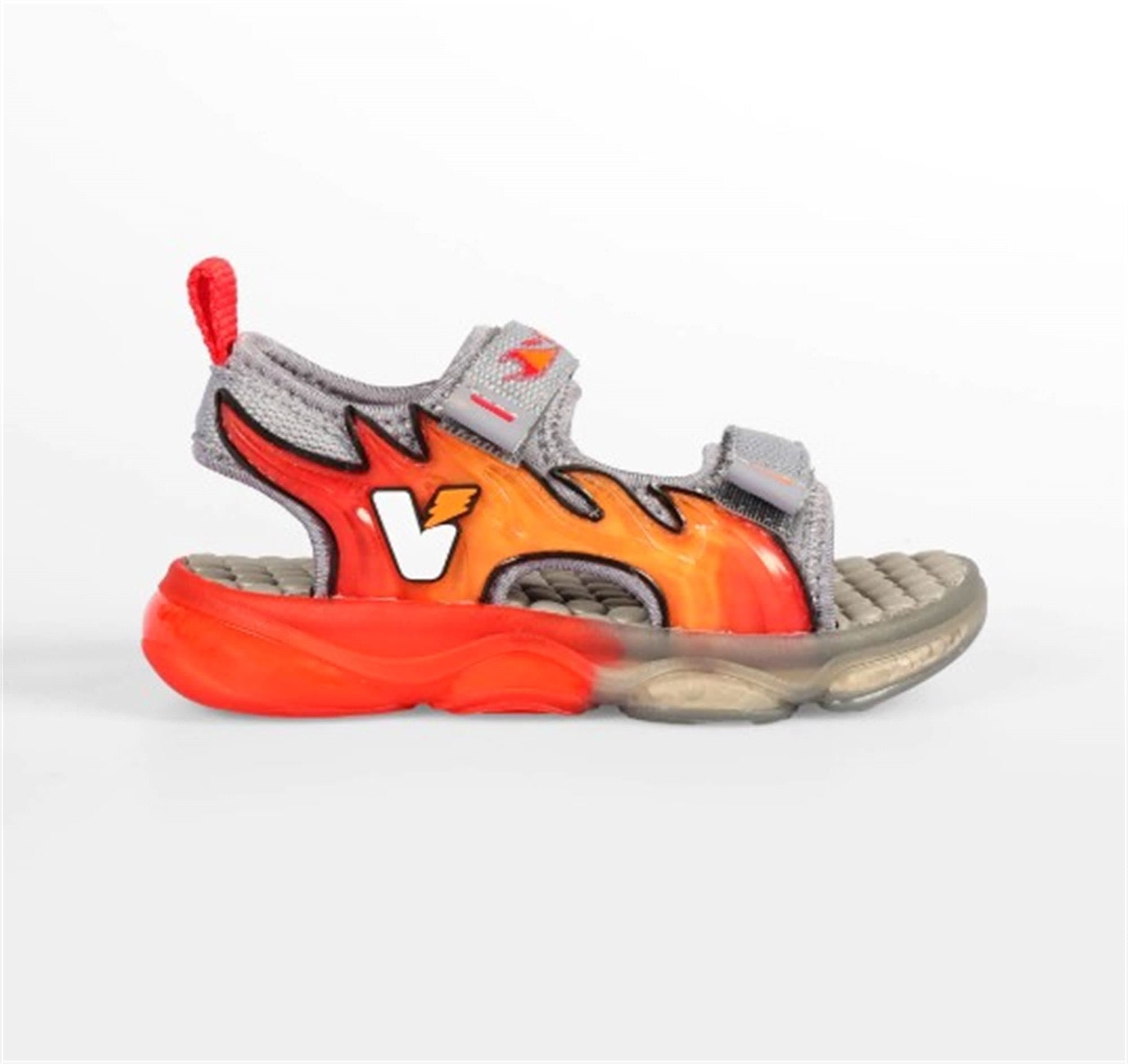 Vicco Jack Erkek Çocuk Işıklı Sandalet Gri 332.P25Y.256