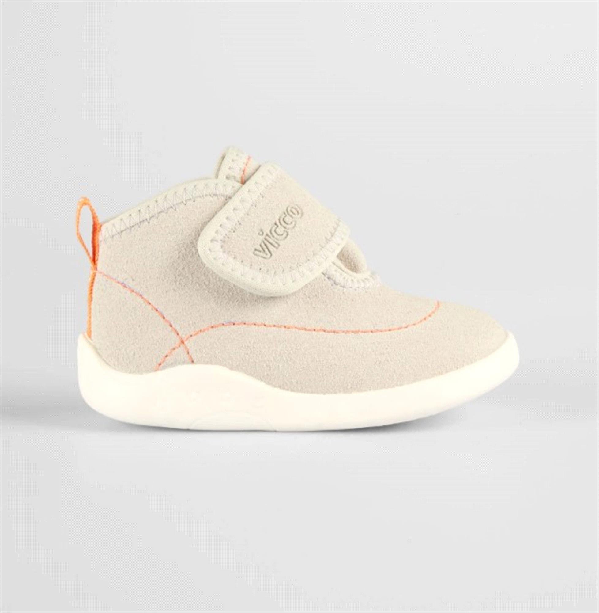 Vicco Plase Unisex Bebek İlk Adım Bot Gri 946.E25K.428