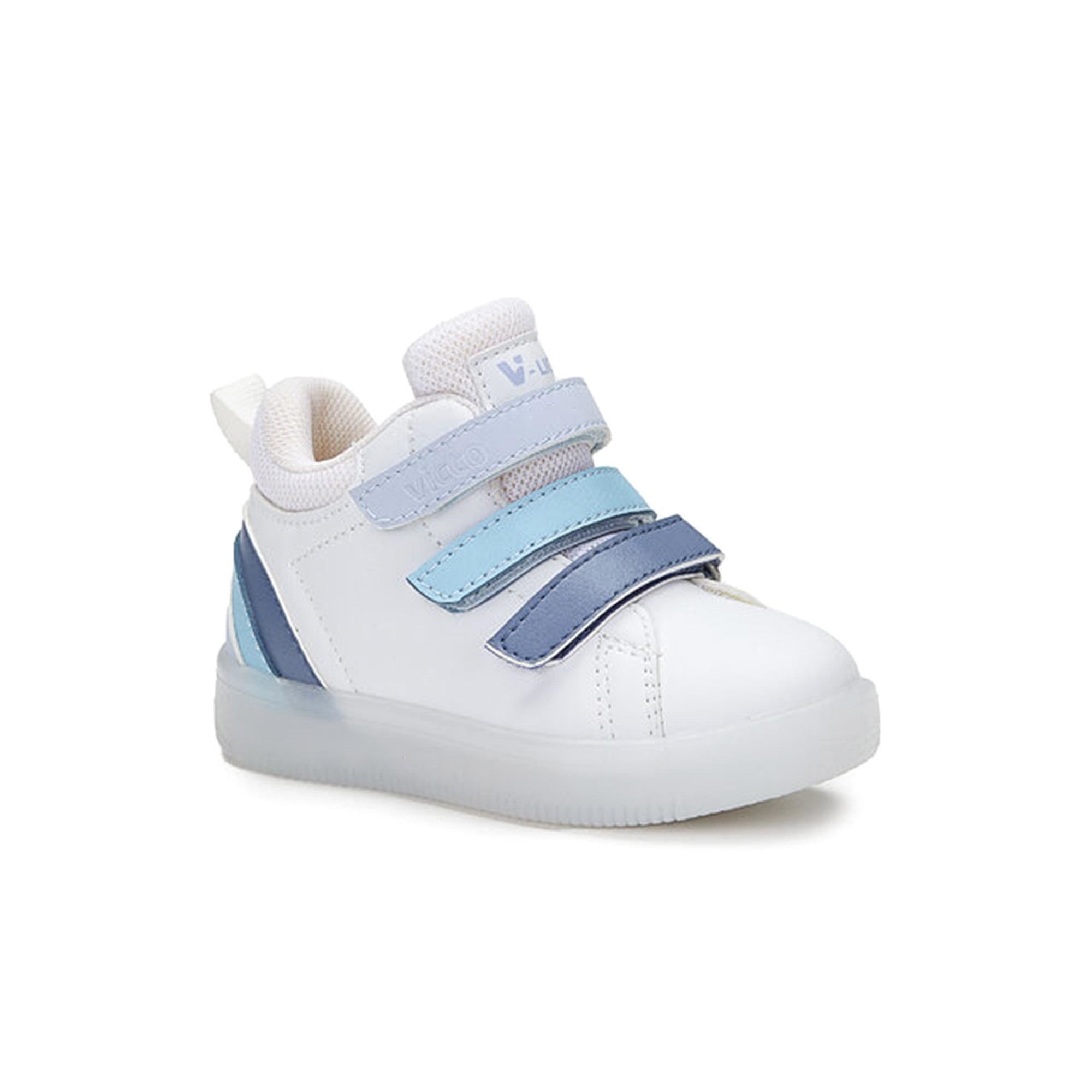 Vicco Rainbow Erkek Çocuk Işıklı Bot Beyaz-Mavi 220.P22K.180