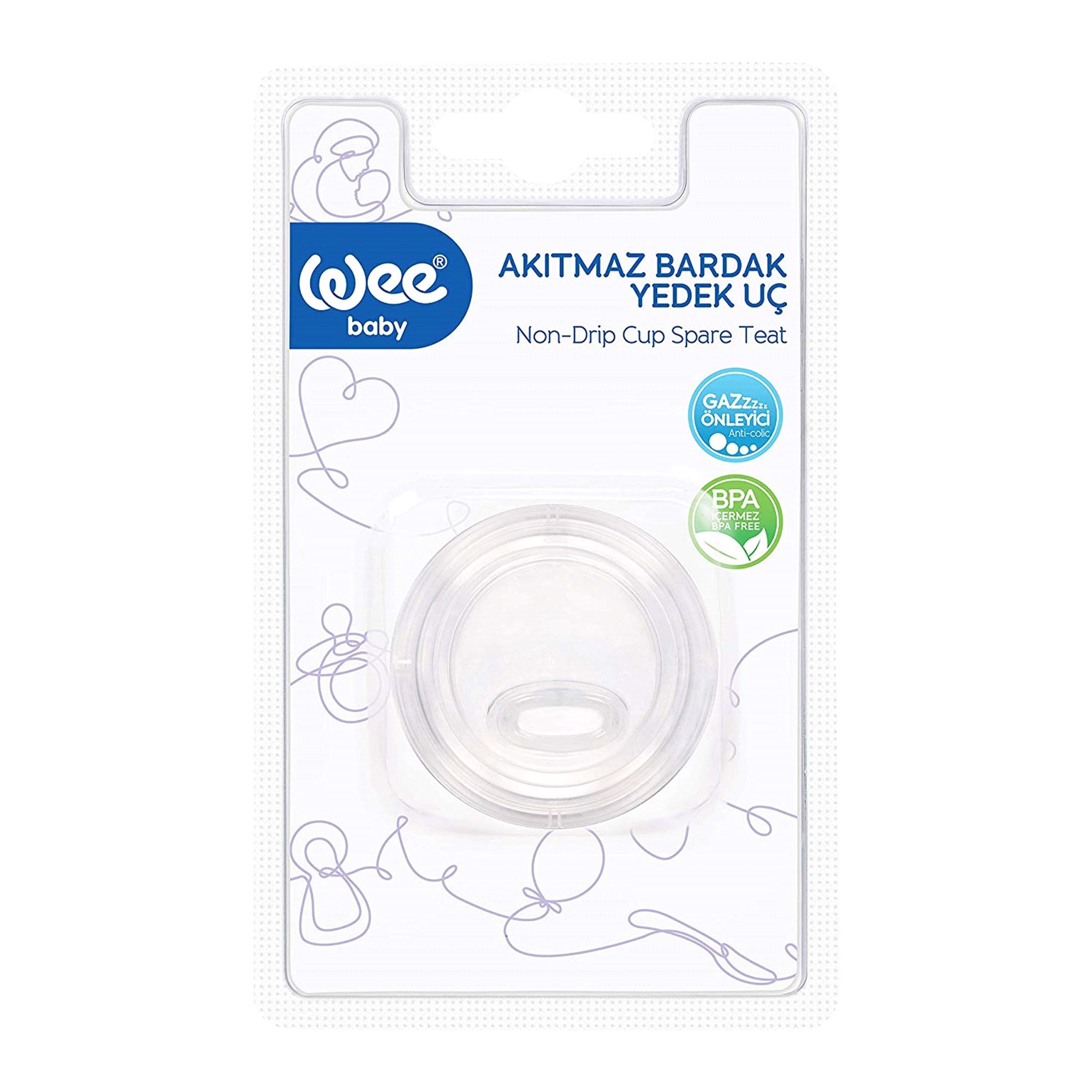Wee Baby Akıtmaz Bardak Yedek Uç 891