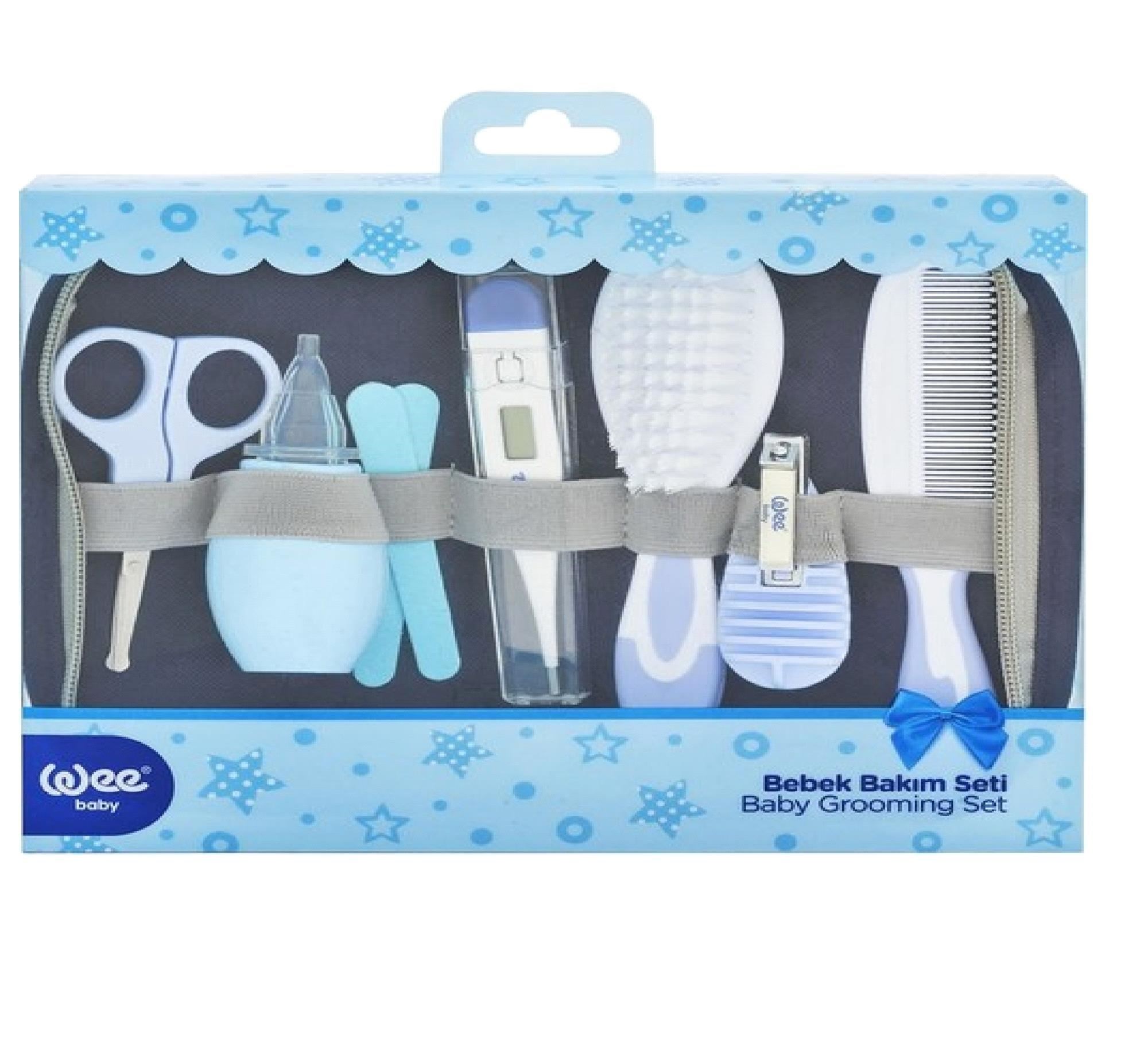 Wee Baby Bebek Bakım Seti Mavi 192 