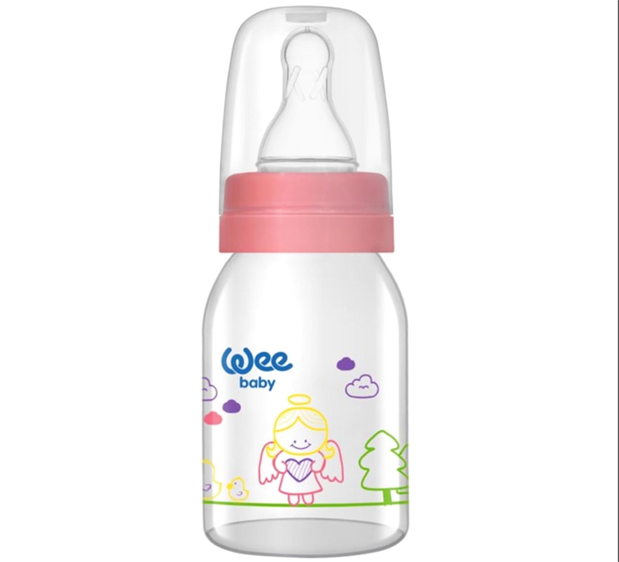 Wee Baby Cam Biberon 125 ml Pembe 877