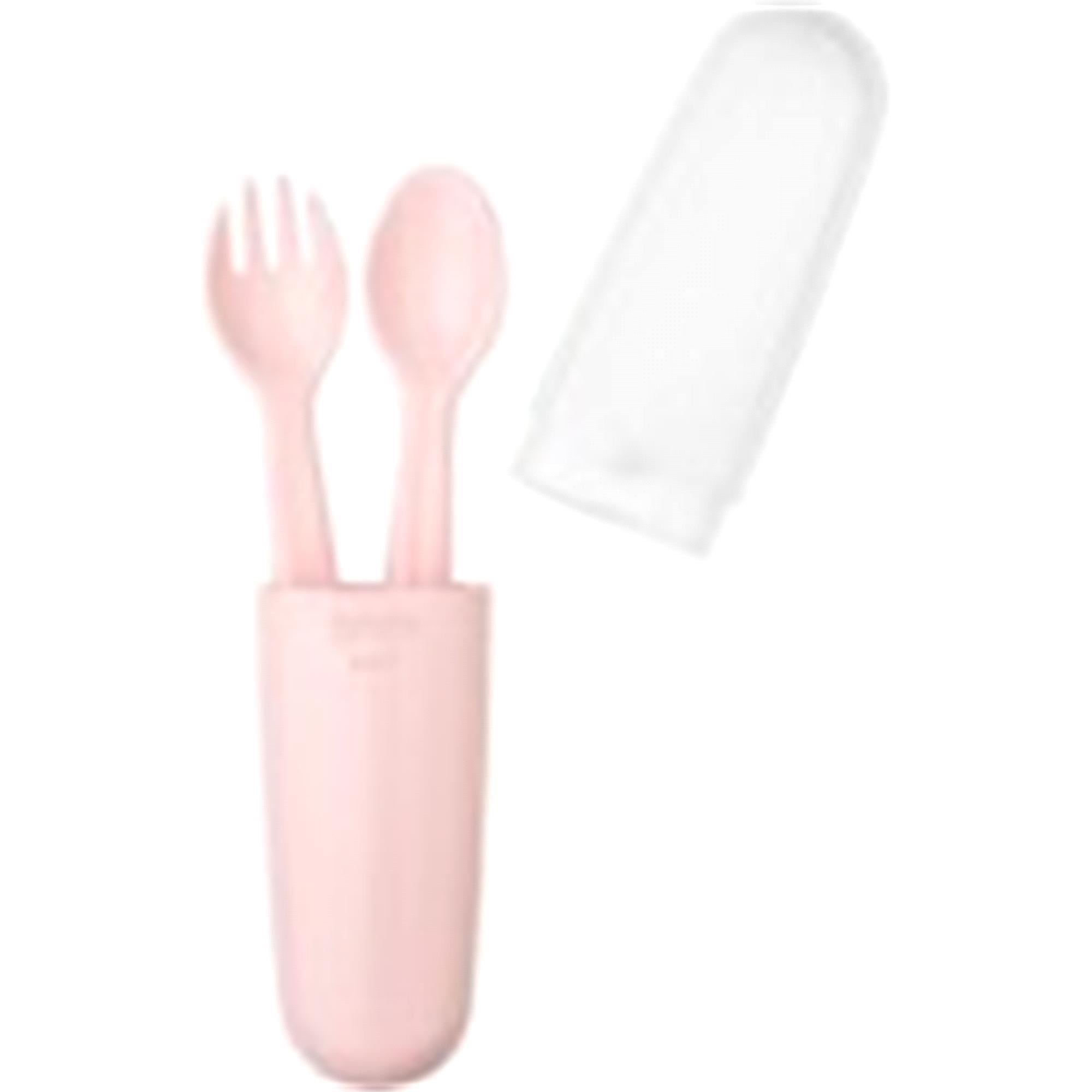 Wee Baby Çatal Kaşık Seti Pembe 134