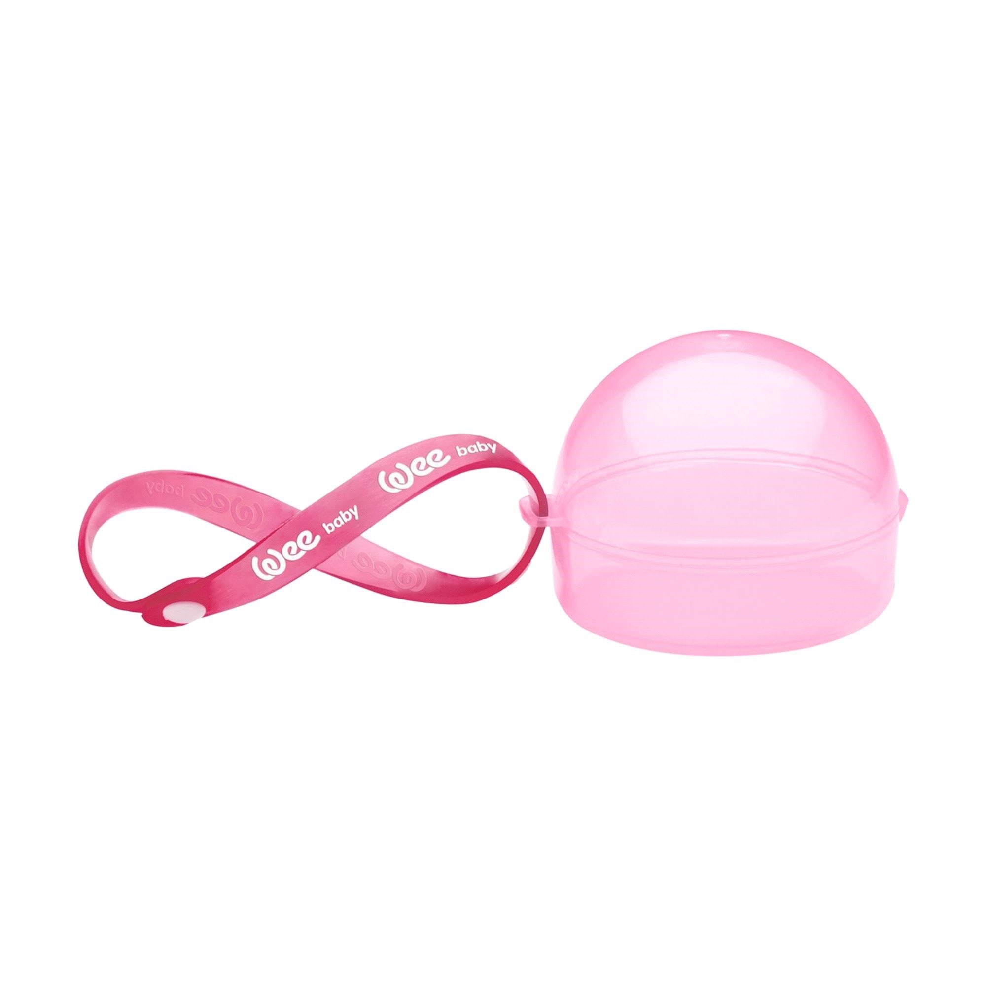 Wee Baby Emzik Saklama Kabı Pembe 117