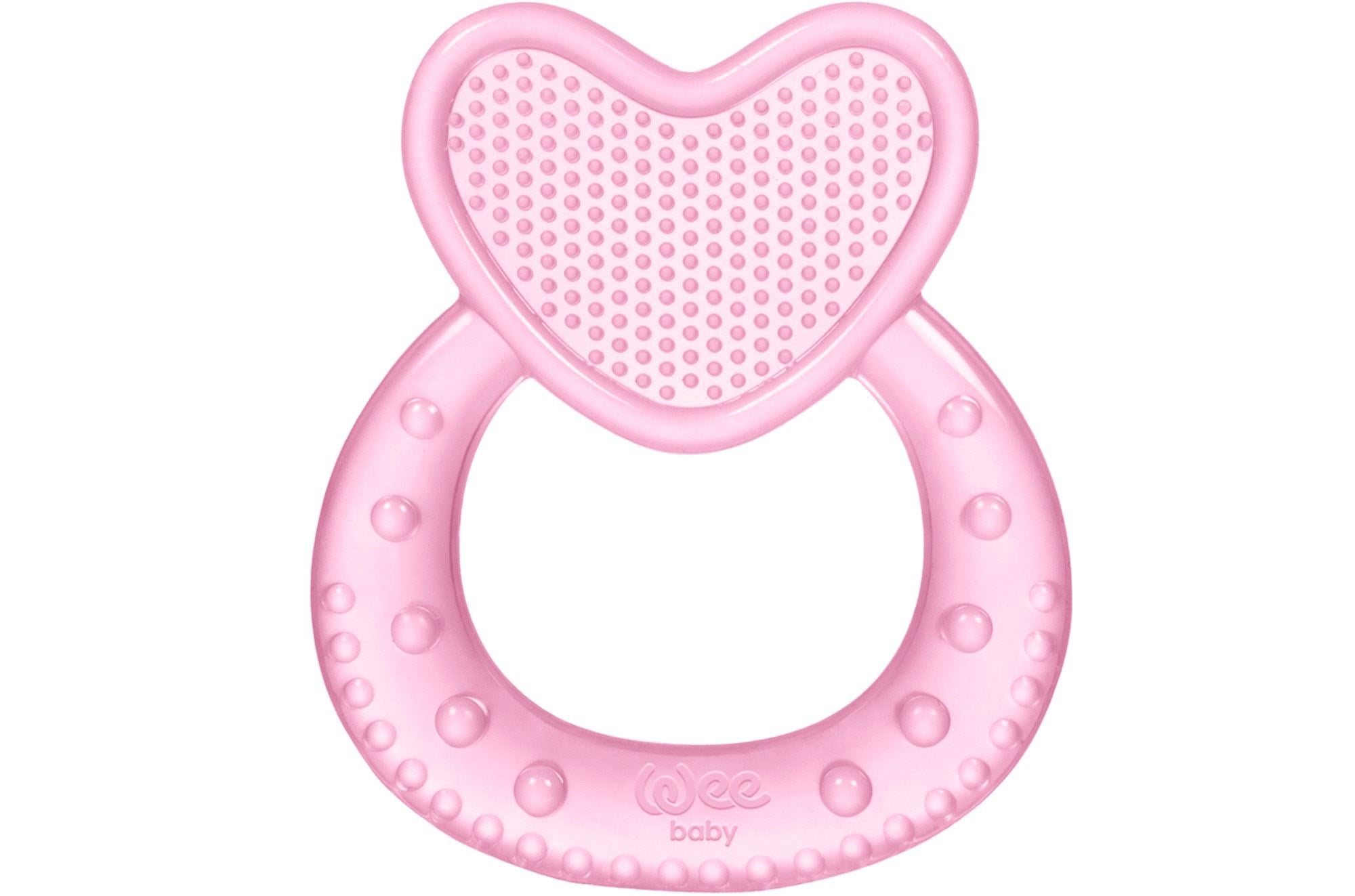 Wee Baby Kalpli Dişlik Diş Kaşıyıcı Pembe 912
